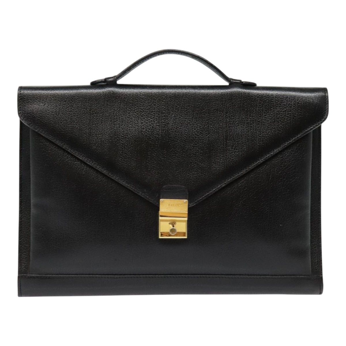 Bally Black Leather Briefcase Bag (Pre-Owned) Size ONE SIZE - 1 Thumbnail