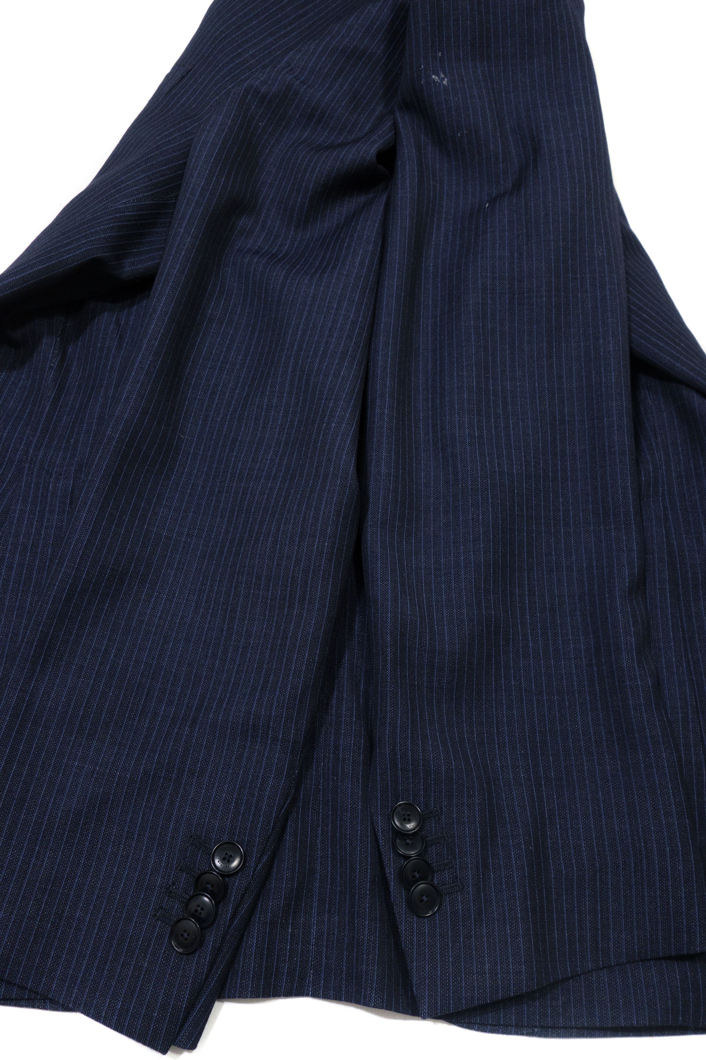 Boglioli Covent Pinstripe 100% Virgin Wool Drop 6 Suit Size 54R - 7 Thumbnail
