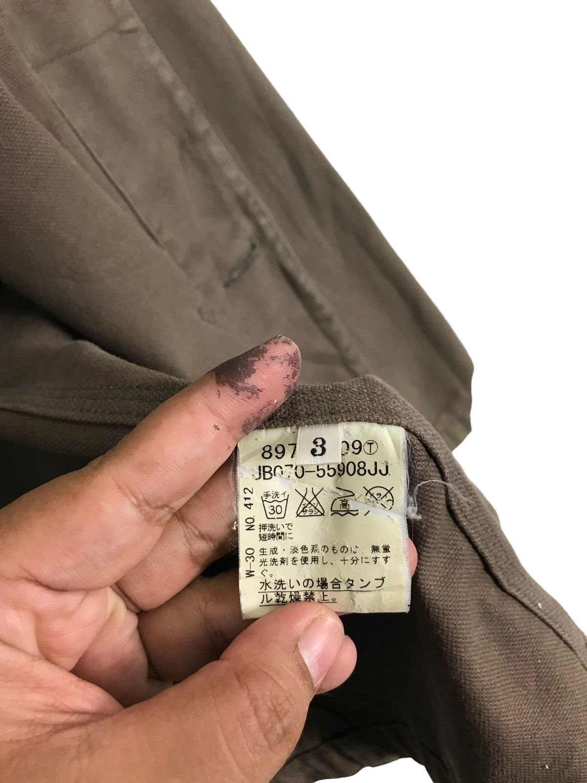 Takeo Kikuchi 💥 TAKEO KIKUCHI DUCK CANVAS CHORE JACKET Size US M / EU 48-50 / 2 - 10 Thumbnail