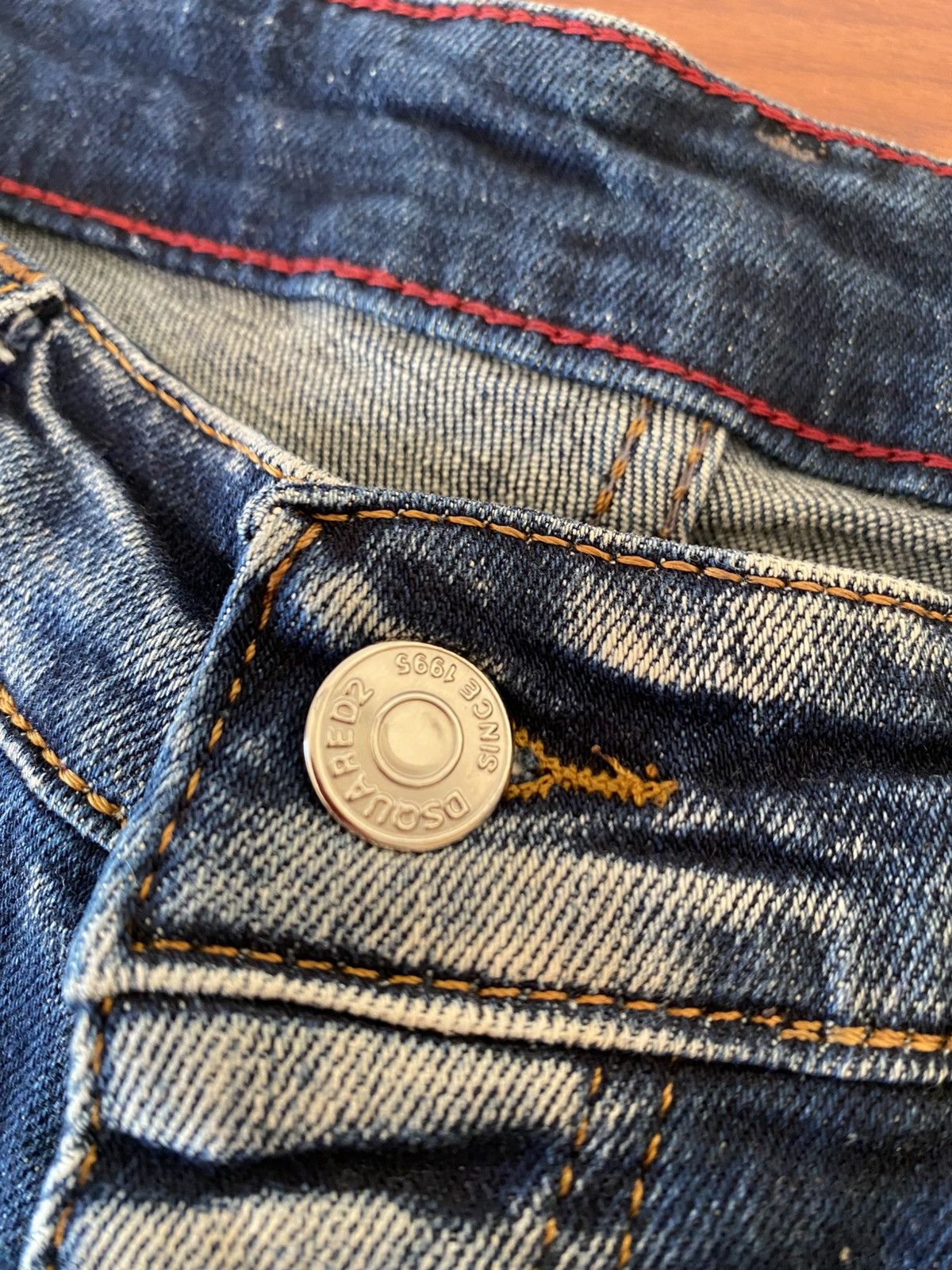 Dsquared2 DS2 Paint Distressed ICON Jeans Size US 34 / EU 50 - 9 Thumbnail
