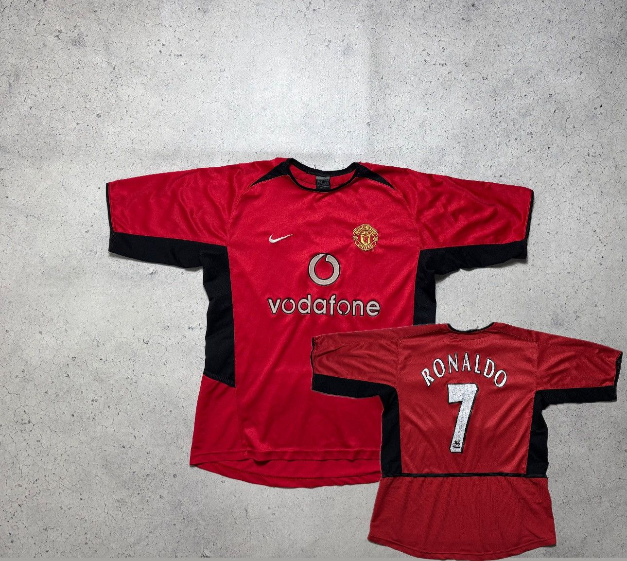 Nike Nike FC Manchester United 2002/2004 Ronaldo #7 Jersey Size US M / EU 48-50 / 2 - 1 Thumbnail