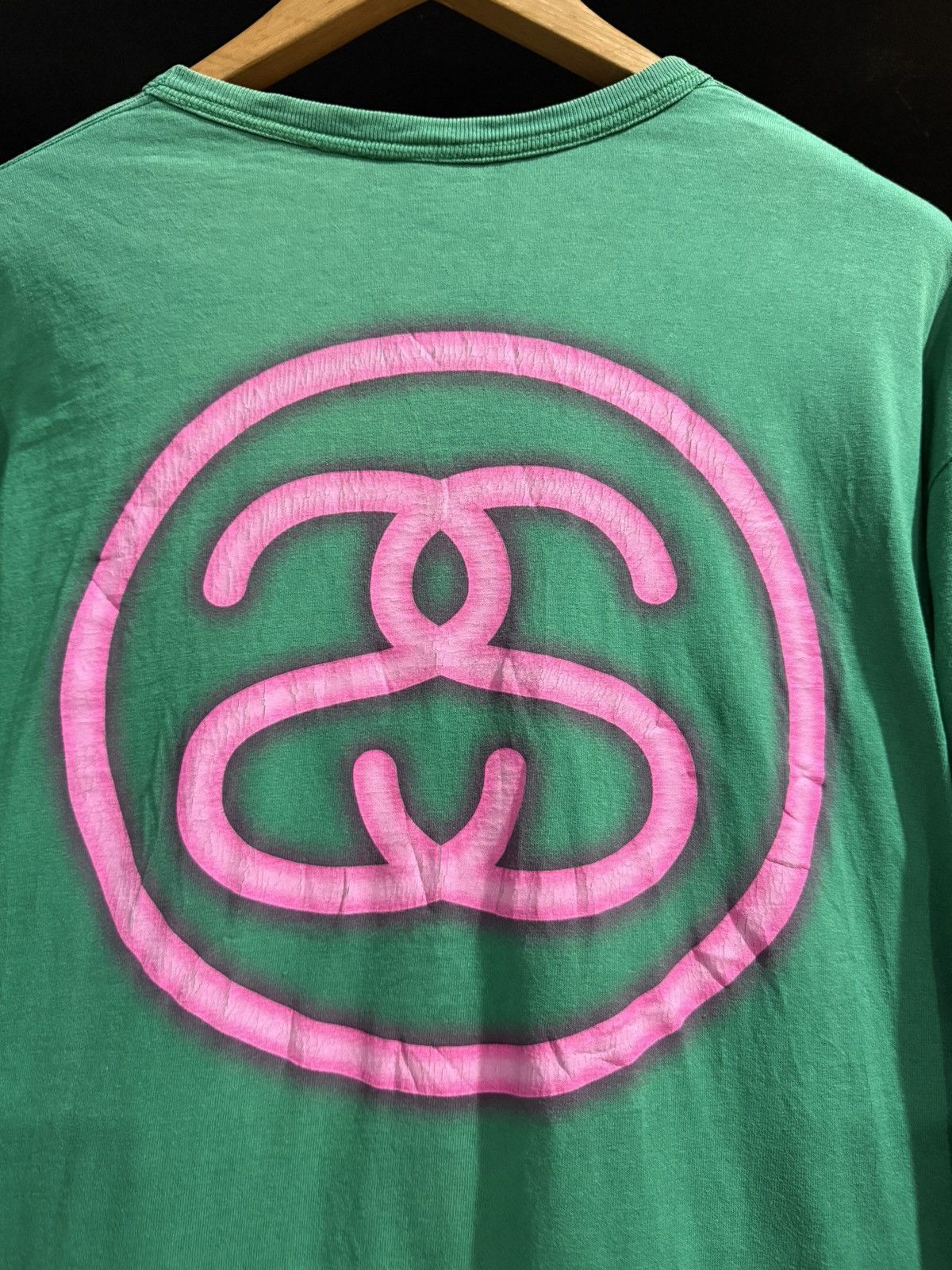 Stussy Vintage Stussy Backhit Streetwear Faded Tee Size US XL / EU 56 / 4 - 3 Thumbnail