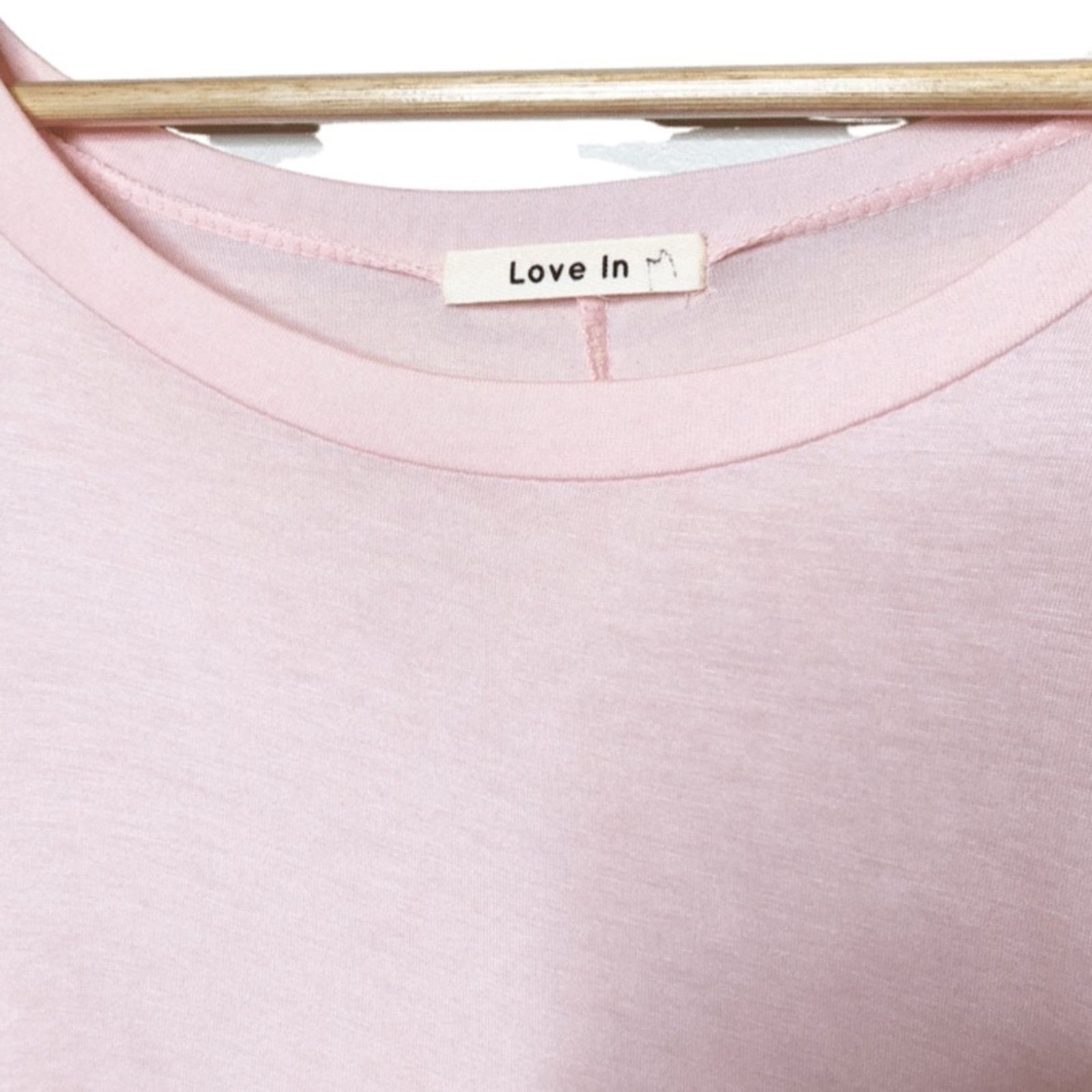 Other Love In 3/4 Sleeve Light Powder Pink Oversized Blouse Size M / US 6-8 / IT 42-44 - 14 Thumbnail