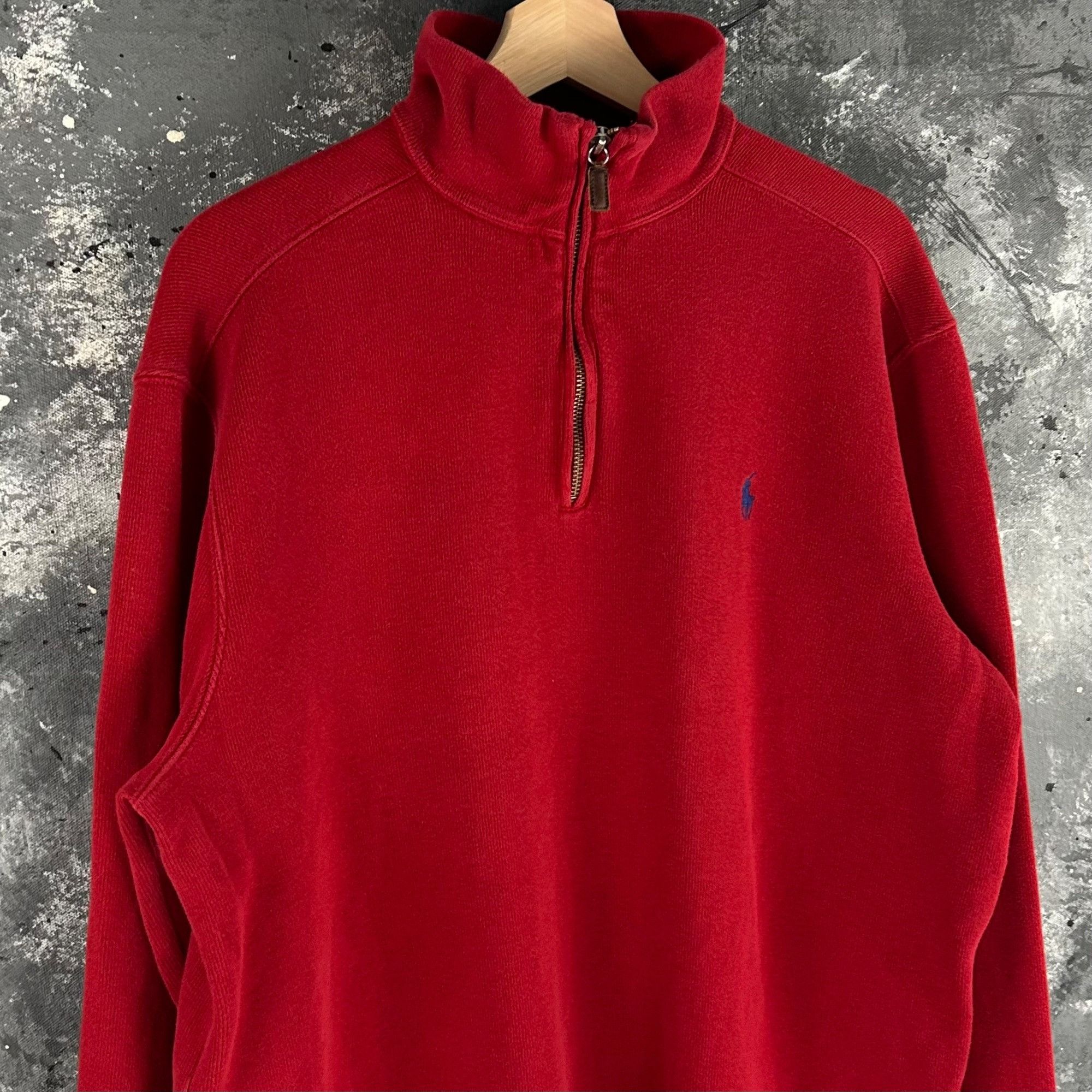 Polo Ralph Lauren Vintage 1990’s Polo 1/4 zip sweater Size US L / EU 52-54 / 3 - 2 Thumbnail