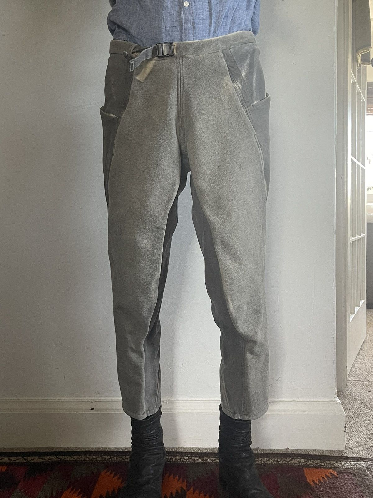 volga volga Cropped Volga Volga grey pants Size US 32 / EU 48 - 2 Thumbnail