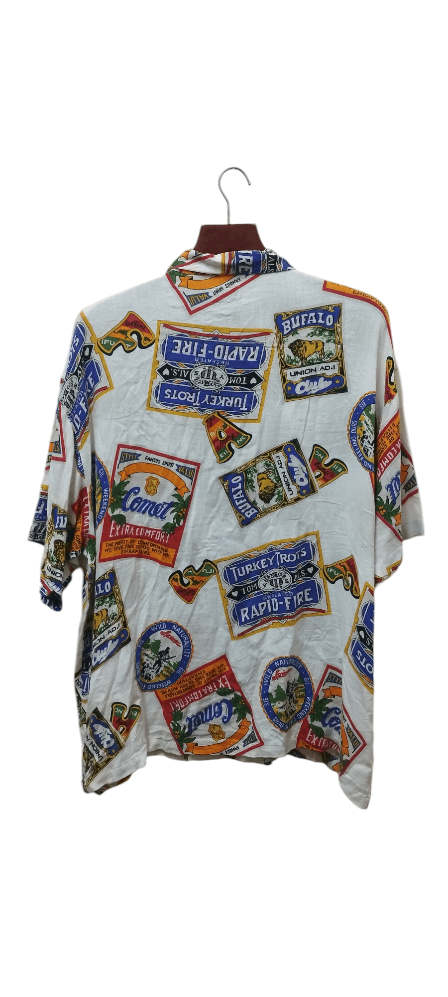 Designer × Japanese Brand × Vintage Vtg Farnese Full print Shirt Rare Art Size US XXL / EU 58 / 5 - 6 Thumbnail