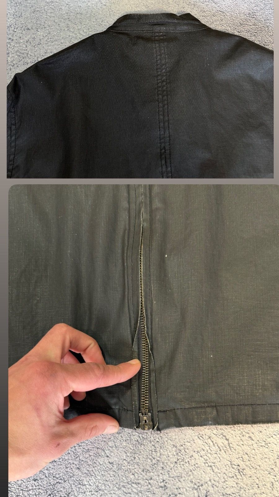 Diesel Vintage Diesel "Le Speed Freak" Jacket Archive Biker Linen Size US L / EU 52-54 / 3 - 21 Thumbnail