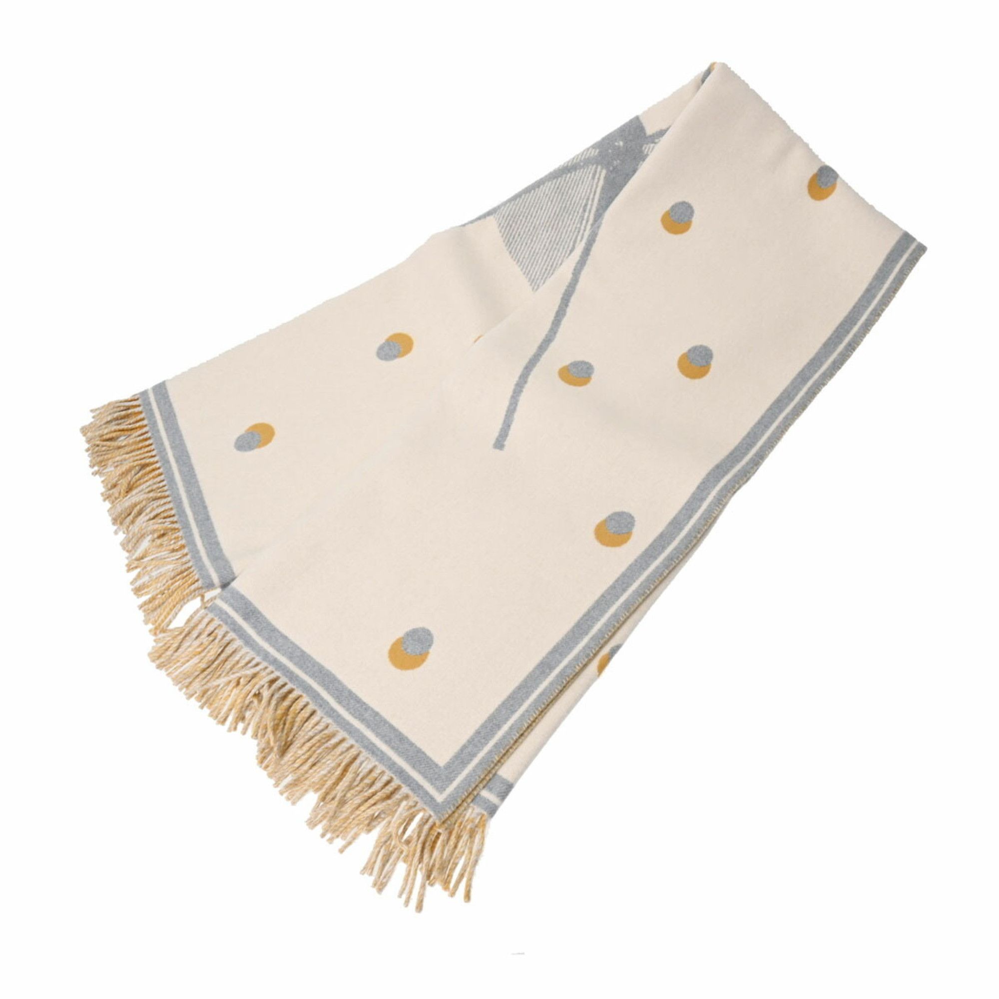 image of Hermes Blanket Cheval Cabriolet Gale Ladies Wool Cashmere, Women's