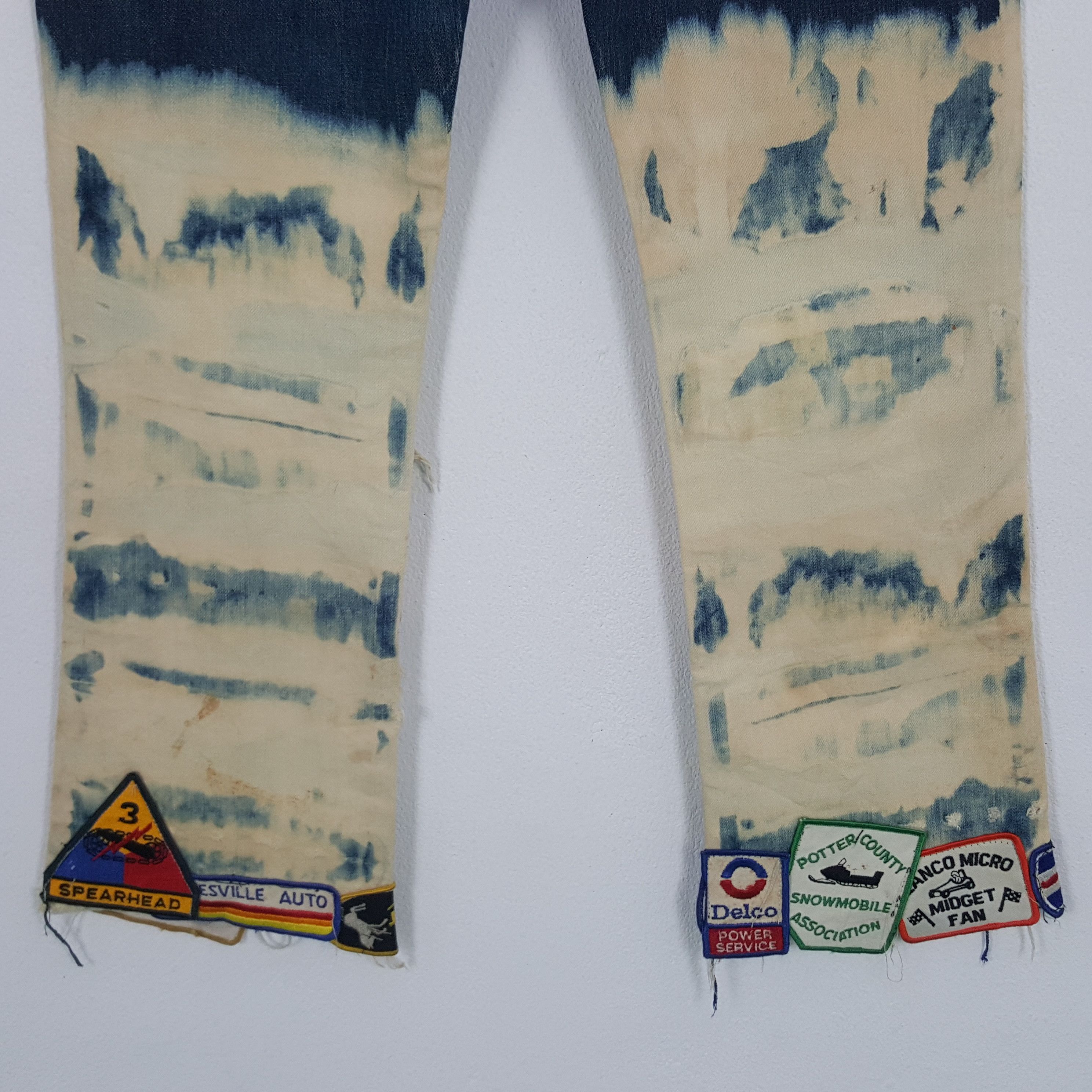 Kapital × Vintage Vintage Kapital Japanese Custom Art Punk Style Denim Jeans Size US 30 / EU 46 - 6 Thumbnail