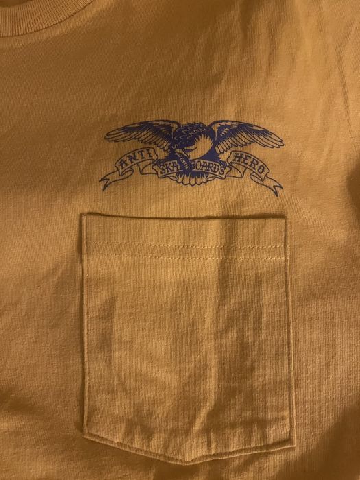 Supreme Supreme Anti Hero Eagle Pocket Tee | Grailed