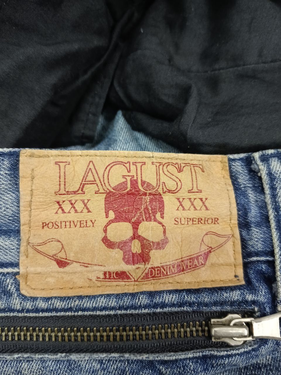 Japanese Brand FLARE SICK MULTIPOCKET ZIPPER LAGUST DENIM PANTS Size US 30 / EU 46 - 6 Thumbnail