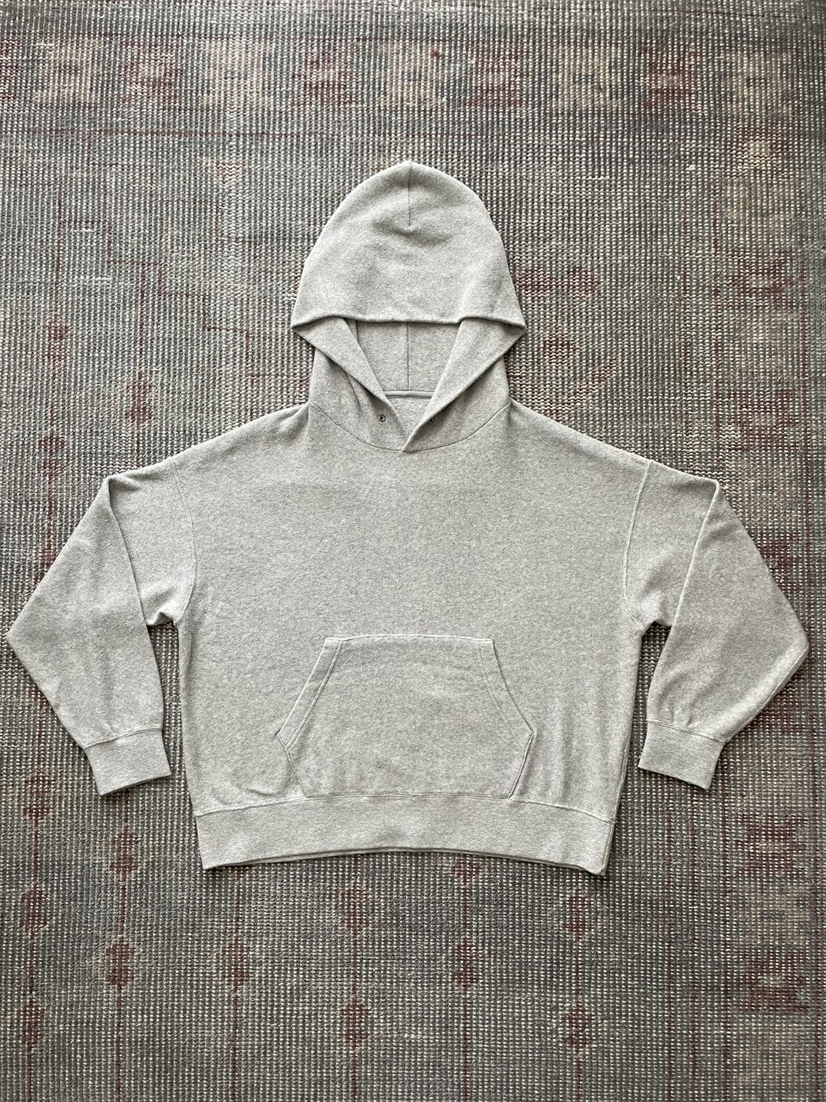 image of Visvim Amplus Sb Hoodie P.o. (C/ws Pile) Size 1 in Grey, Men's