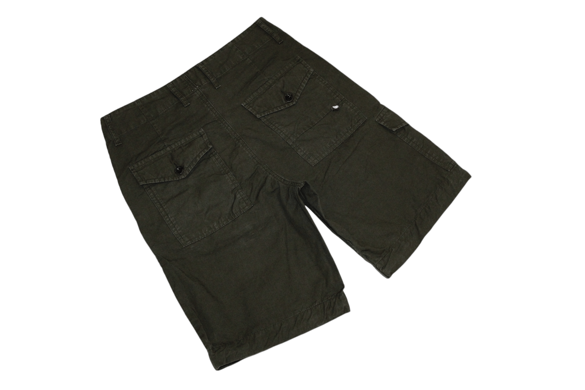 Pretty Green Pretty Green Utility Military Canvas Cargo Work Shorts Size US 29 - 9 Thumbnail