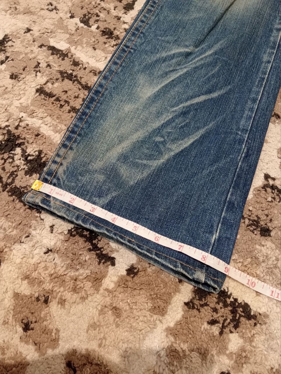 Japanese Brand JAPANESE LOLITA by CONCERT CLUB WASHED JEANS Size US 31 - 18 Thumbnail