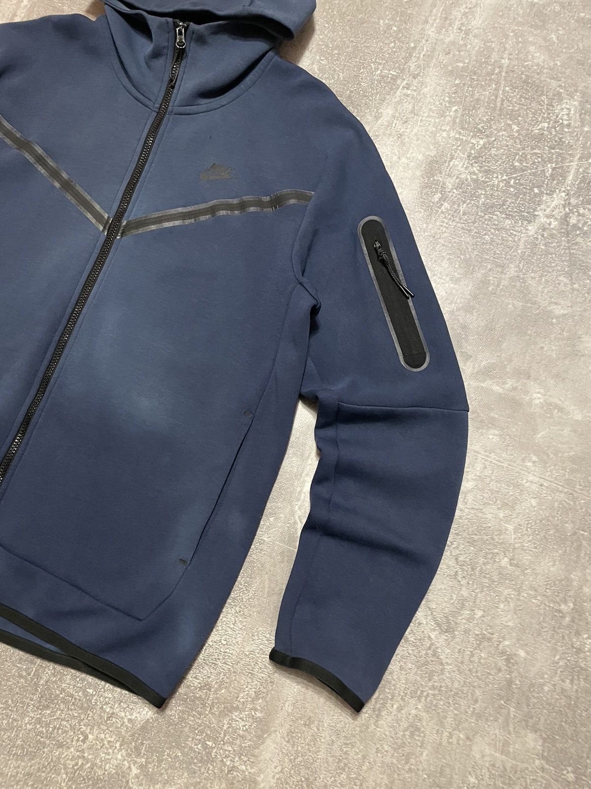 Nike Vintage Nike Tech Fleece Zip-Up Hoodie Drill Size US L / EU 52-54 / 3 - 5 Thumbnail