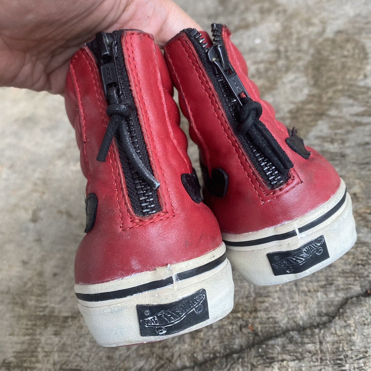 Vans Blends X Vans Vault Sk8Hi Zip Lx Bones Chili Pepper Size US 8 / EU 41 - 6 Thumbnail