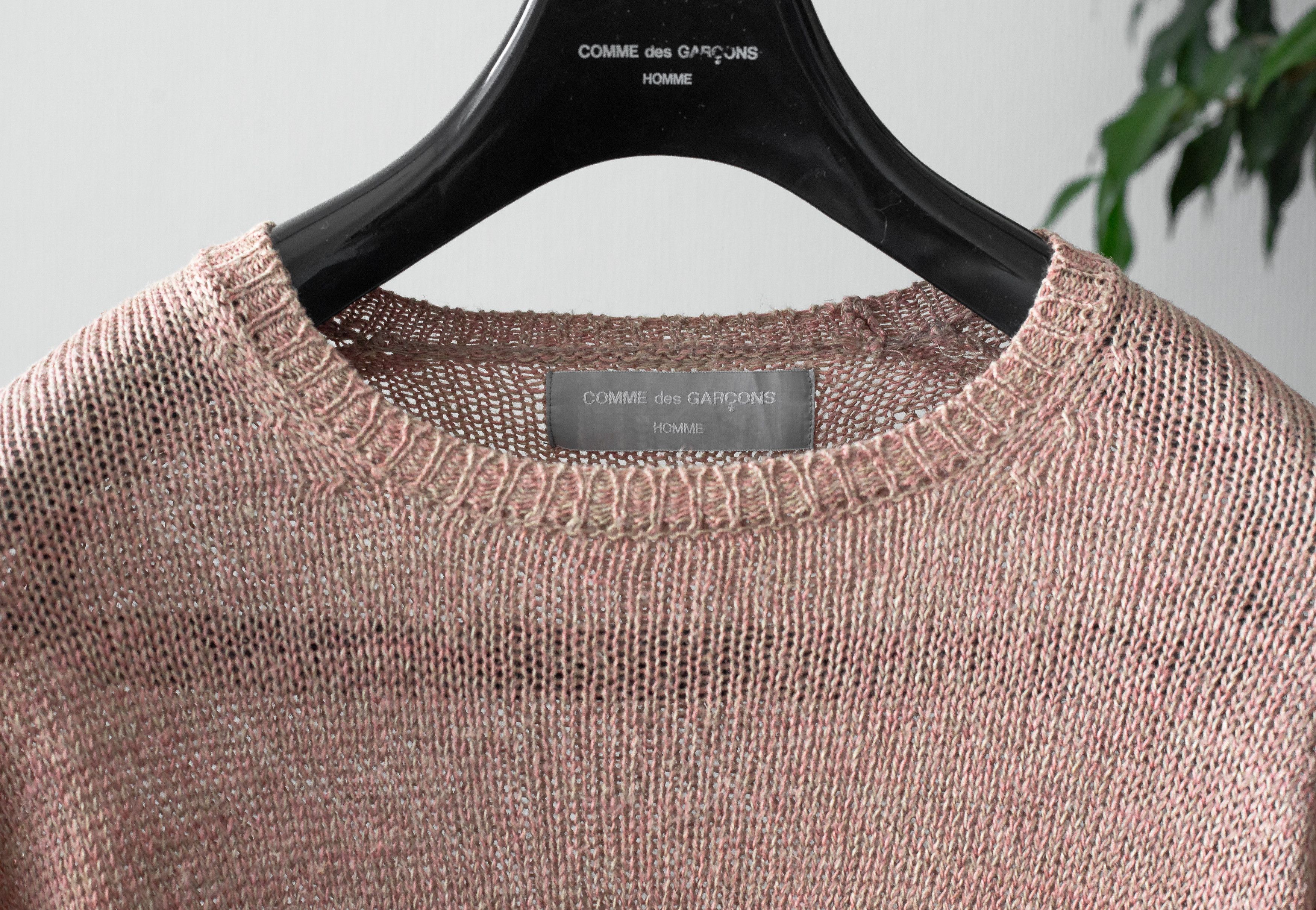 Comme des Garcons Homme 1998SS linen knit Size US M / EU 48-50 / 2 - 5 Thumbnail