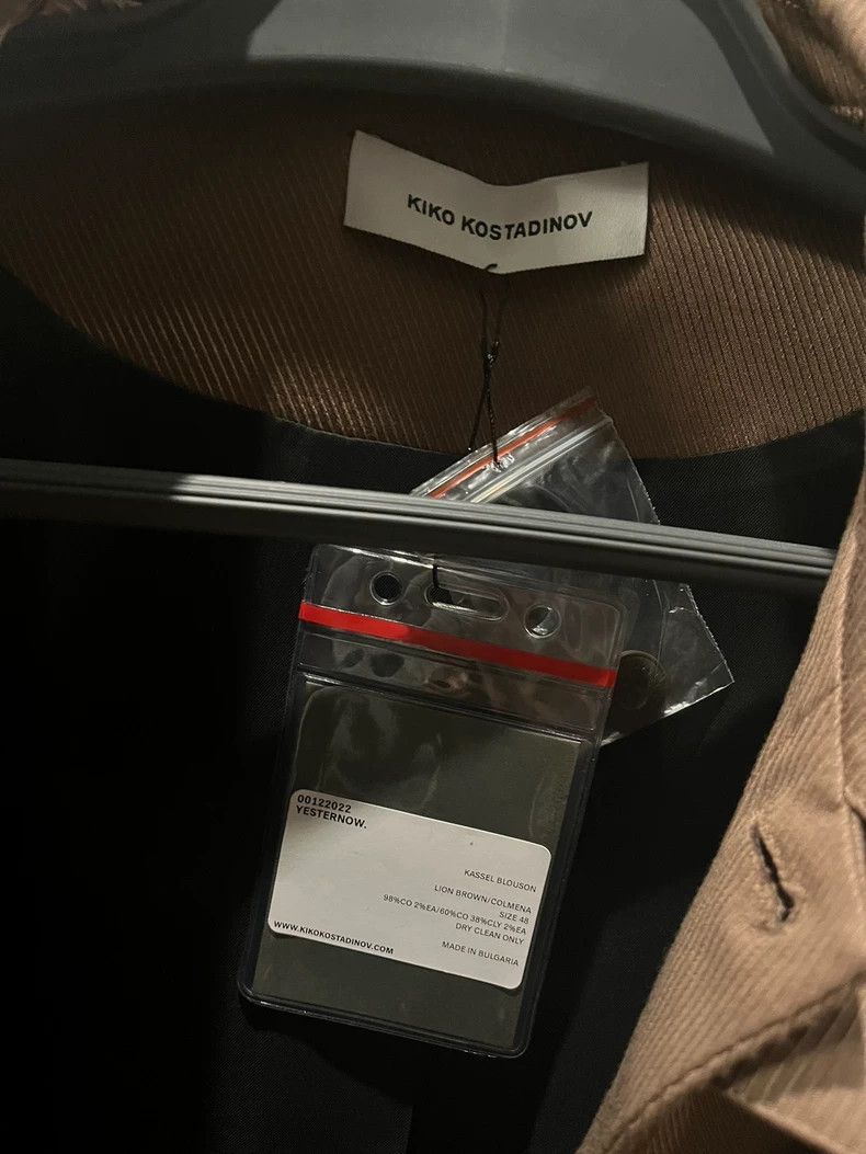 Kiko Kostadinov KIKO KOSTADINOV Size 48Kassel 22ss Blouson Lion Brown/Colm Size US M / EU 48-50 / 2 - 6 Thumbnail