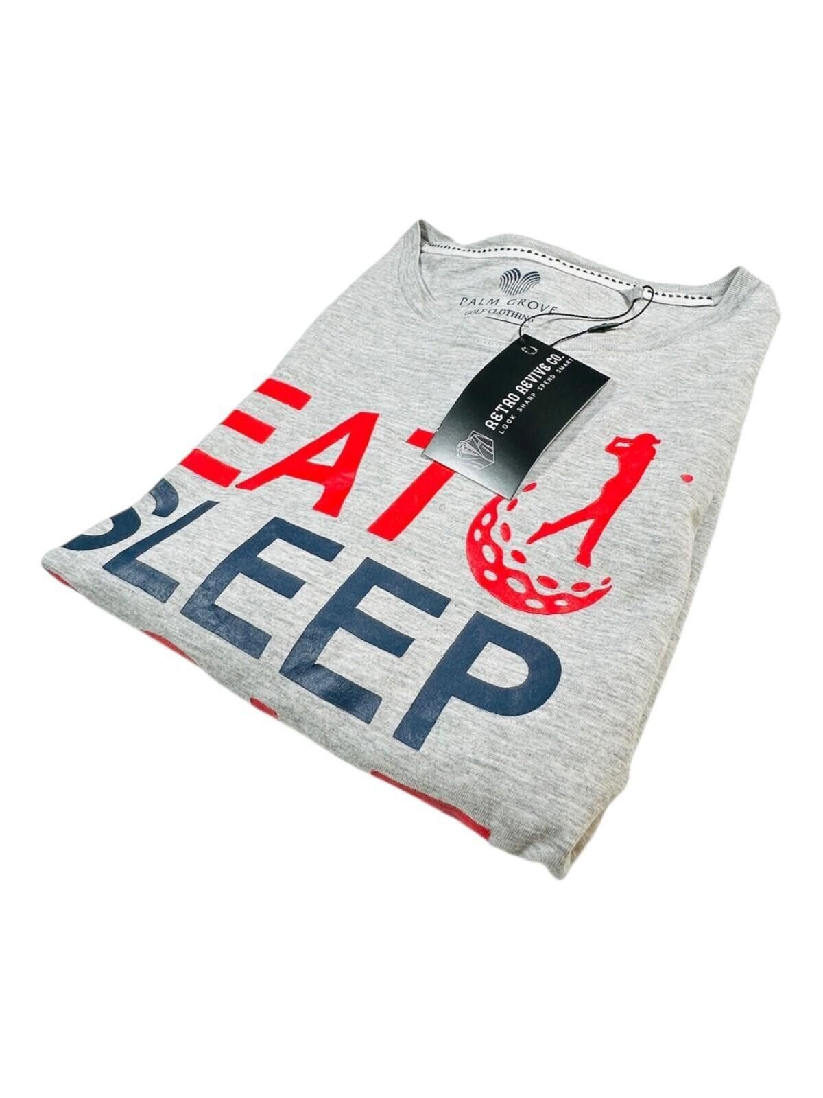 Other Palm Grove Golf T-Shirt Men's UK Size 2XL Grey Graphic Print Size US XXL / EU 58 / 5 - 1 Thumbnail