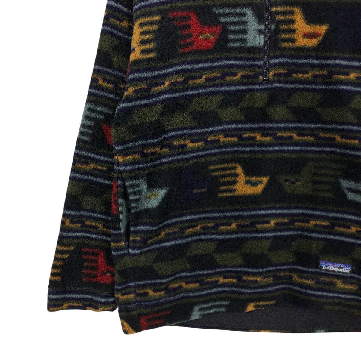 Patagonia VINTAGE PATAGONIA SYNCHILLA P’OP BLUE FALL 1995 HALF ZIPPER Size US XS / EU 42 / 0 - 6 Thumbnail
