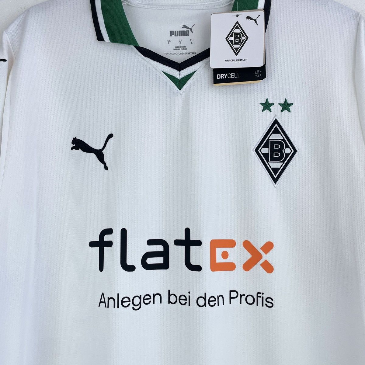 Puma Borussia Mönchengladbach Home Jersey Puma Shirt 2023/2024 Size US L / EU 52-54 / 3 - 2 Thumbnail