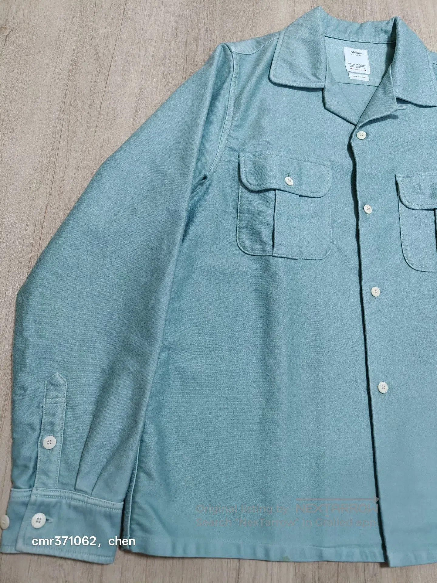 Visvim VISVIM KEESEY G.S. Moleskin Shirt. Size US M / EU 48-50 / 2 - 3 Thumbnail