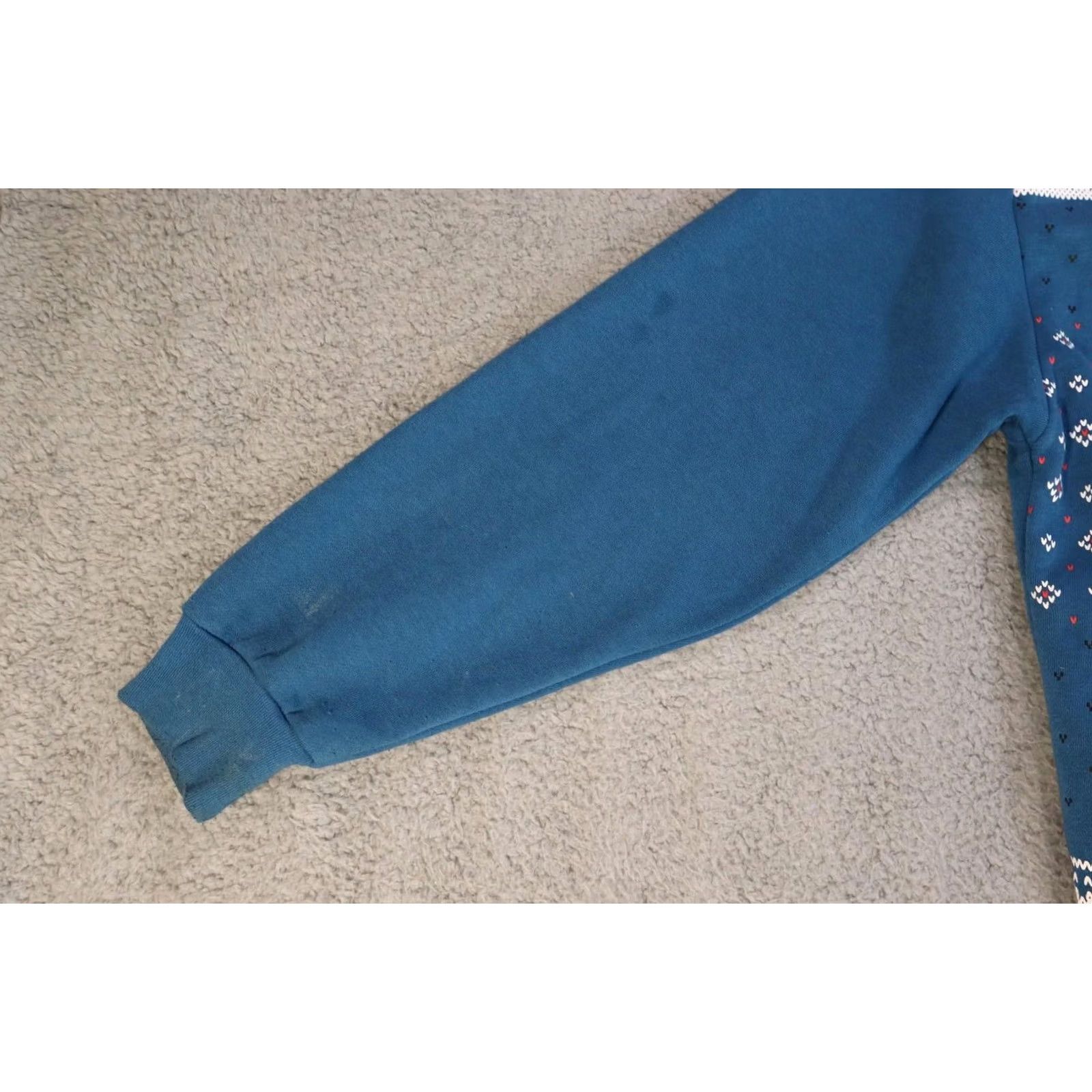 Disney Disney Christmas Light Up Sweatshirt Small Blue Pullover Size S / US 4 / IT 40 - 6 Thumbnail