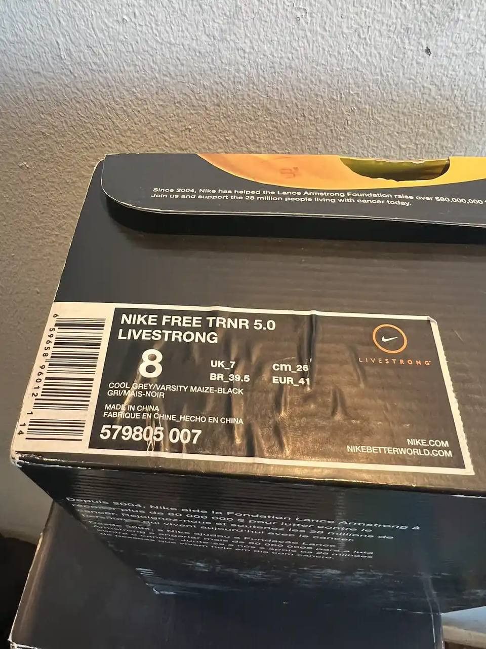 Nike Nike free x Livestrong Size US 8 / EU 41 - 9 Thumbnail