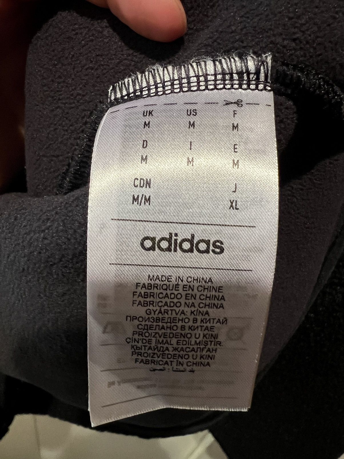 Adidas Fear of God Fear of God Athletics Polar Fleece Hike Half Zip Grailed