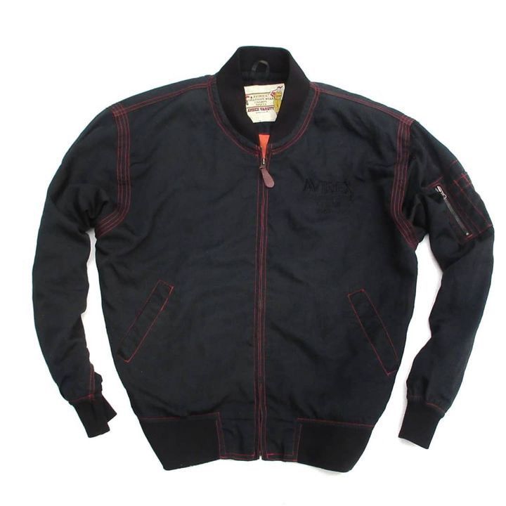 Avirex Avirex Varsity Terracotta Military army Jacket Vintage Size US L / EU 52-54 / 3 - 1 Thumbnail