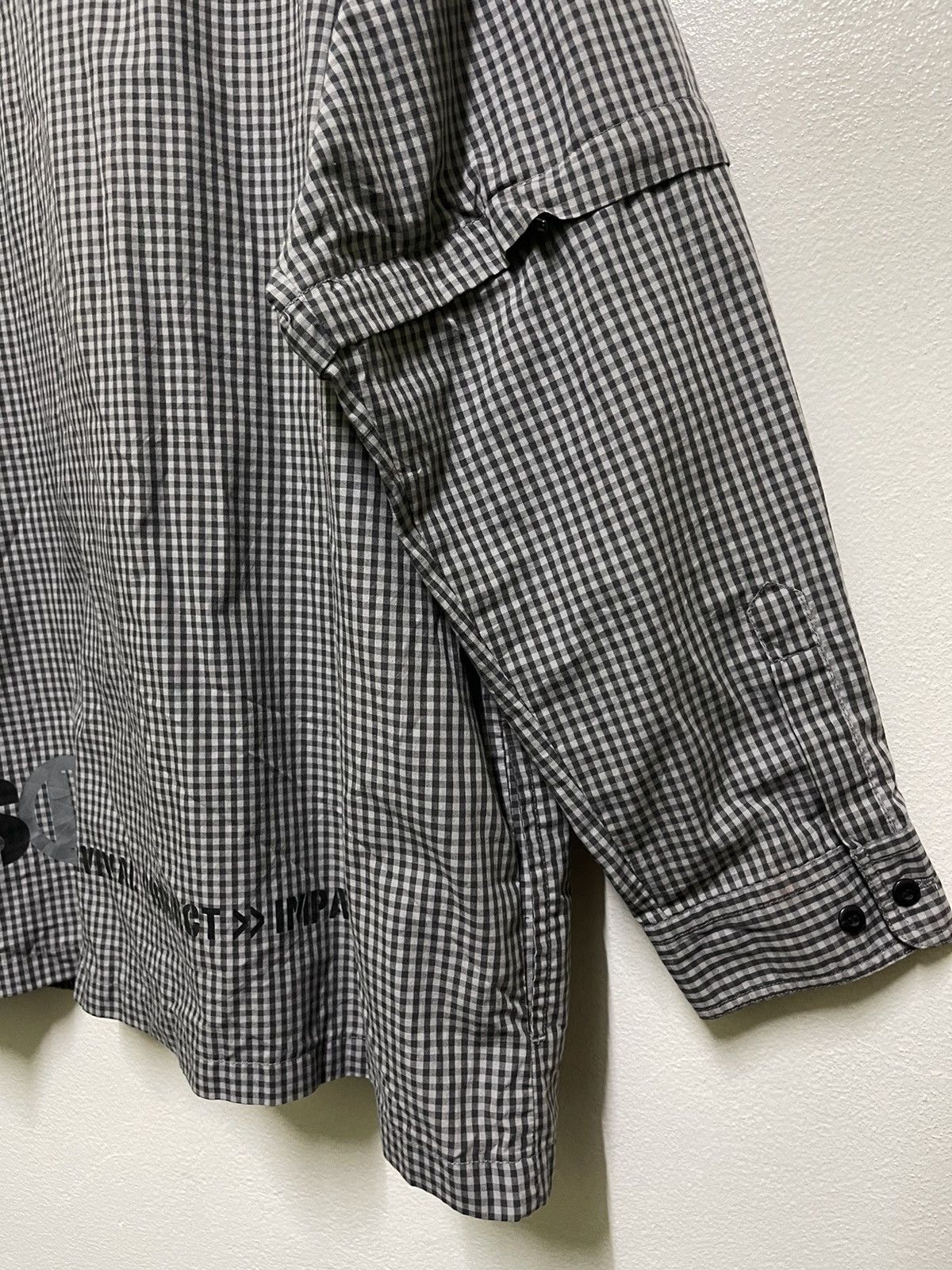 Japanese Brand Impala Zipper Shirt Tactical Pocket Removeable Sleeve Size US XL / EU 56 / 4 - 14 Thumbnail