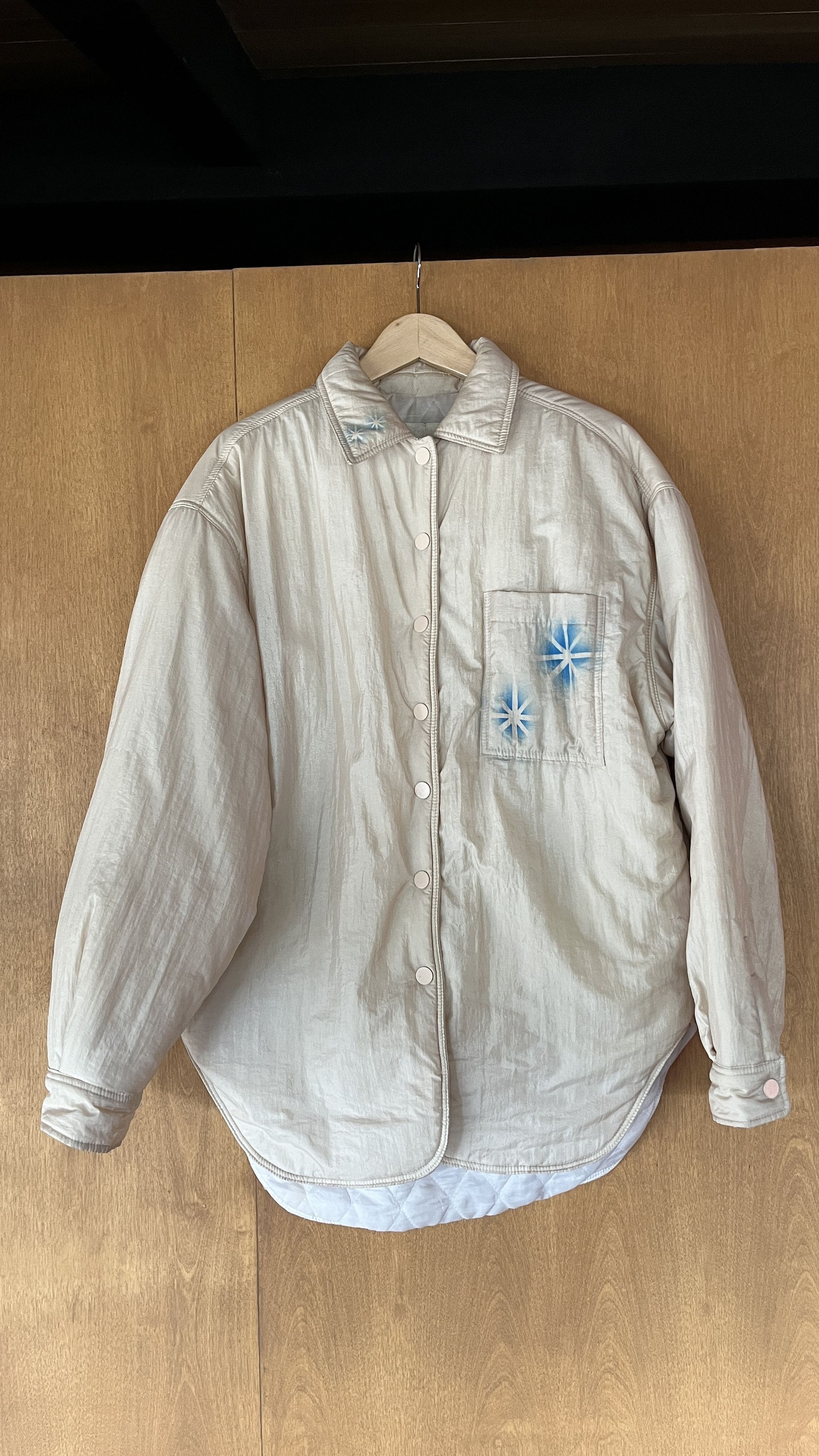 Other Custom airbrushed quilted jacket Size US S / EU 44-46 / 1 - 2 Thumbnail