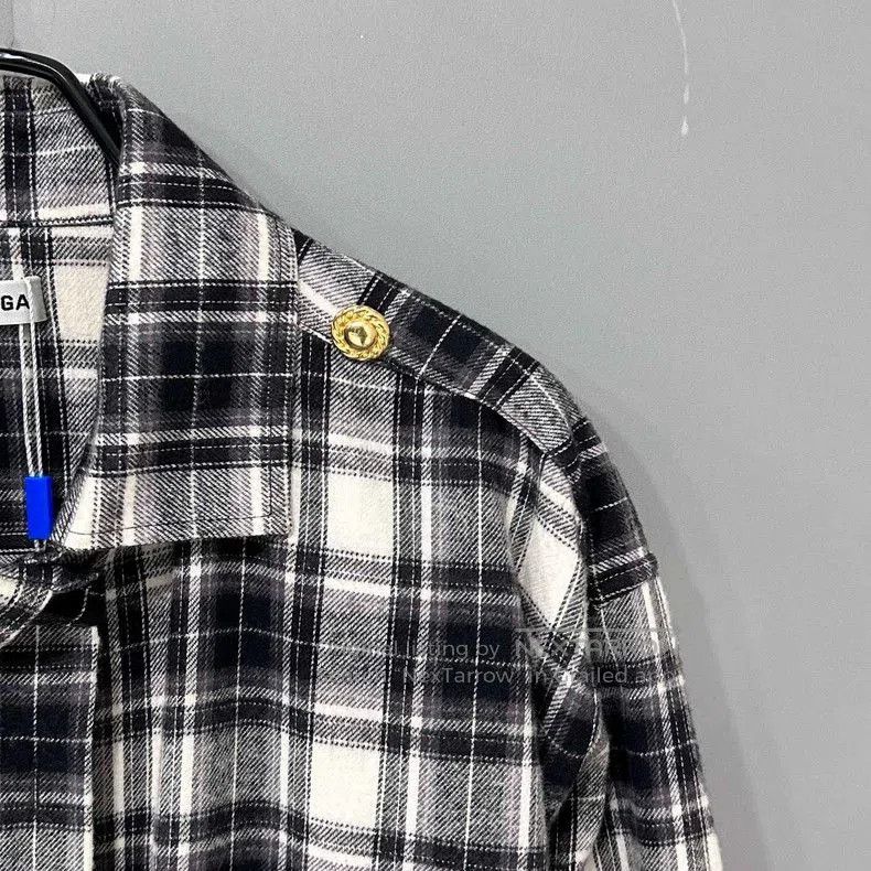 Balenciaga Balenciaga Classic Plaid Shirt. Size US XS / EU 42 / 0 - 2 Thumbnail