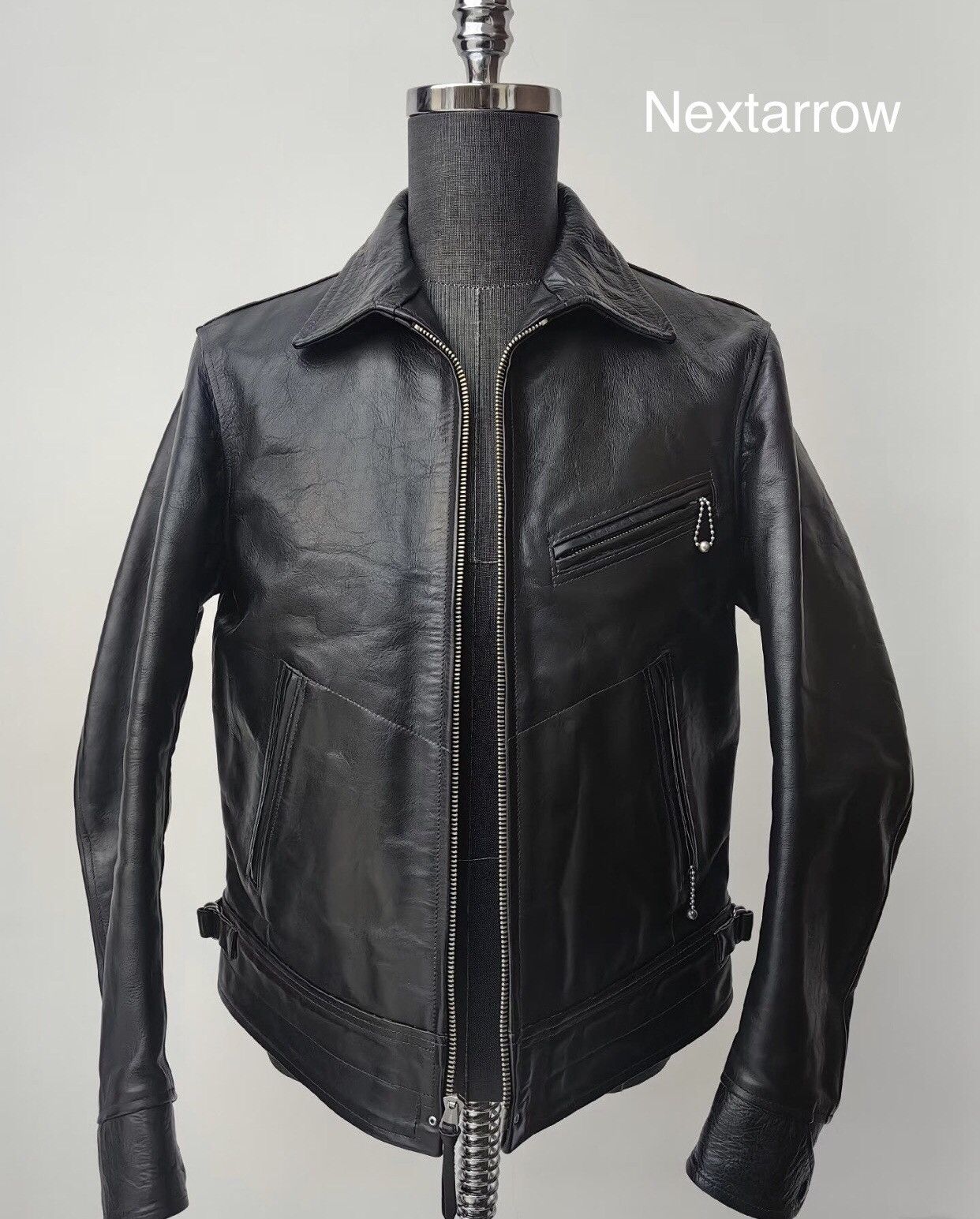 Freewheelers Mulholland Road horse leather jacket