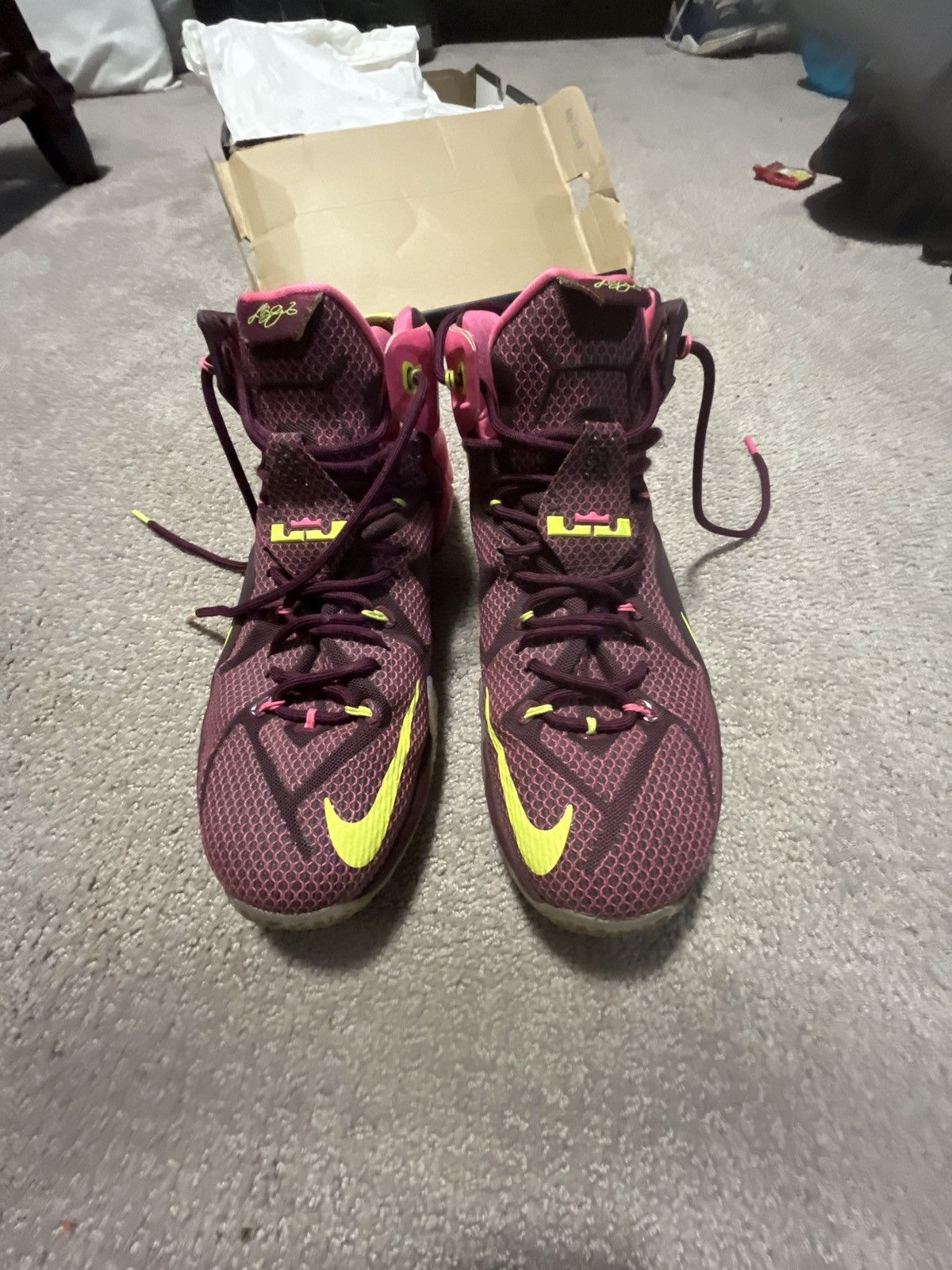 Nike Nike Lebron 12 double helix Size US 12 / EU 45 - 2 Thumbnail