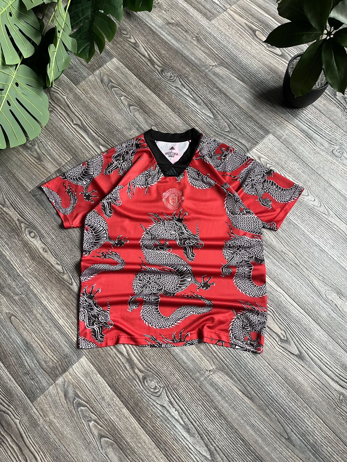 Adidas × Japanese Brand ADIDAS MANCHESTER UNITED DRAGON CHINESE NEW YEAR  RARE JERSEY | Grailed, image size:1204x1606