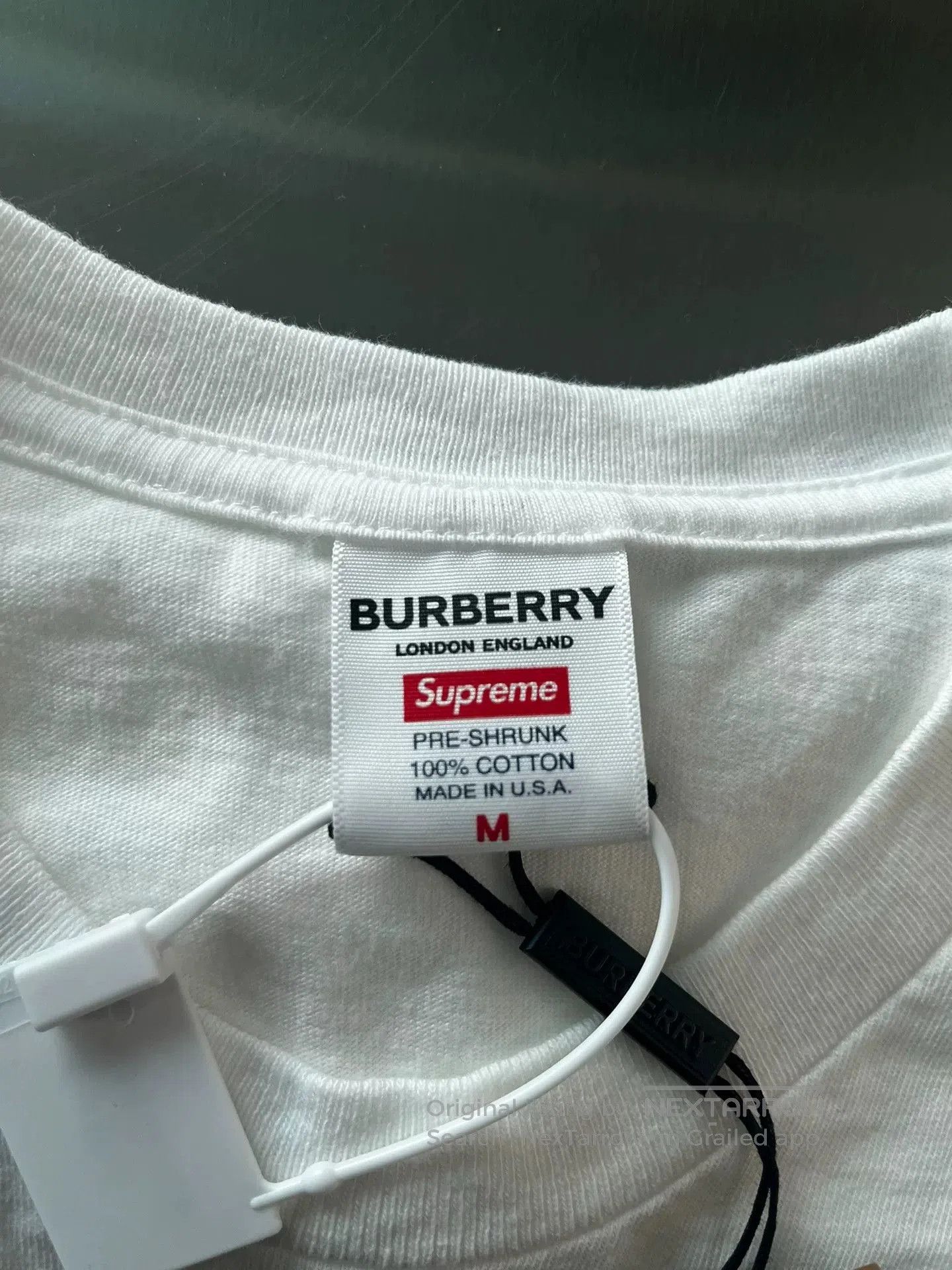 Supreme Supreme SS22 Burberry Short-Sleeve T-Shirt. Size US M / EU 48-50 / 2 - 4 Thumbnail