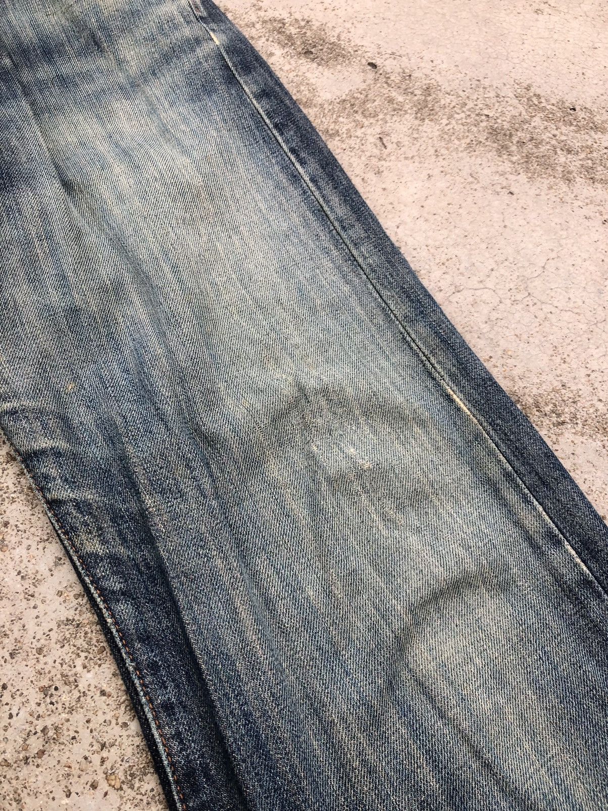 Japanese Brand VINTAGE RUSTY BLUE GOLD RUSH JEANS Size US 32 / EU 48 - 3 Thumbnail