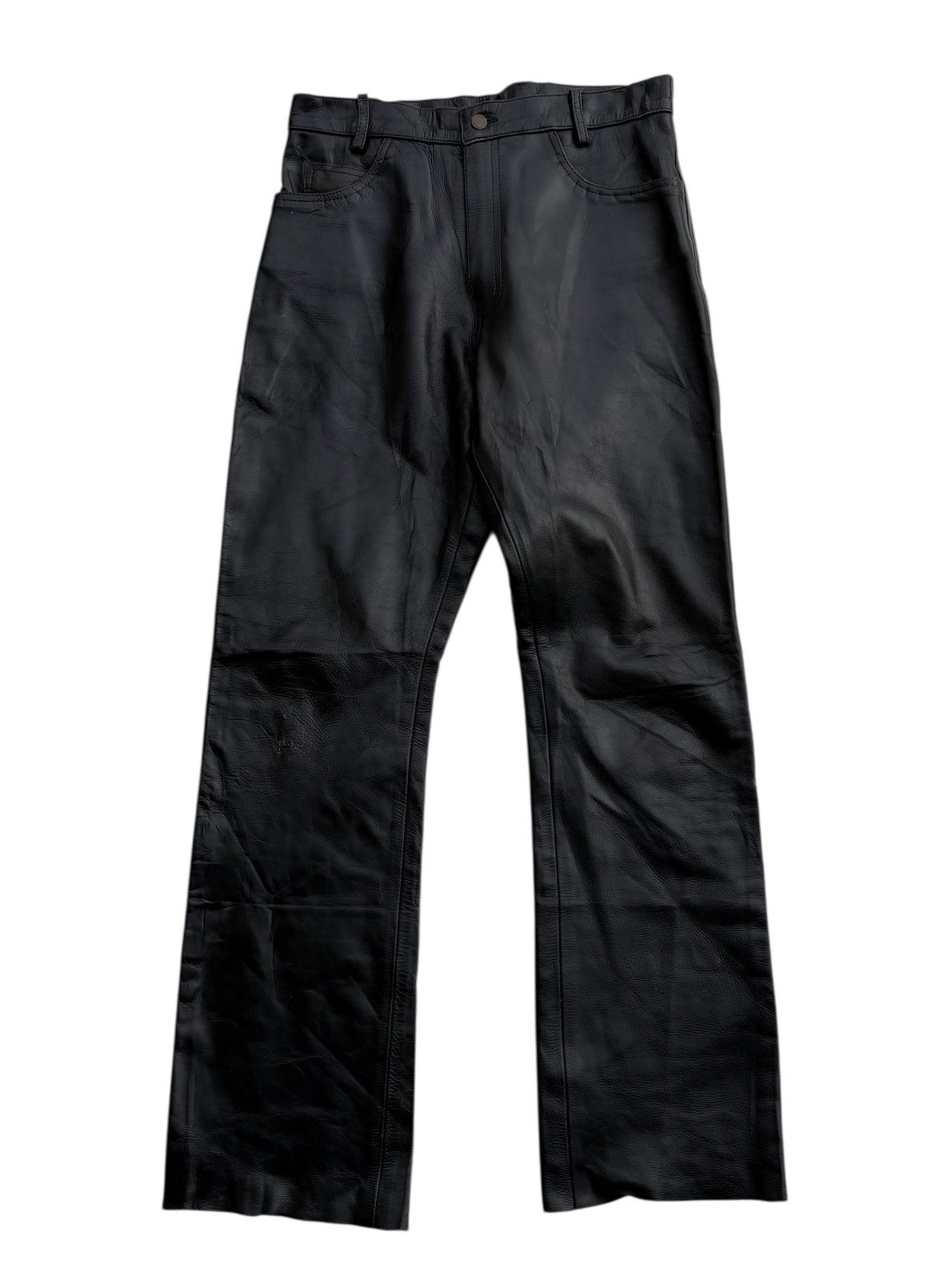Leather Bikers Leather Motorcycle Pants Size US 32 / EU 48 - 1 Thumbnail