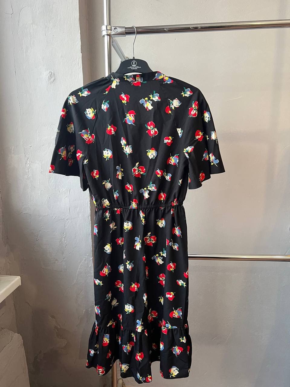 Lauren Ralph Lauren LAUREN RALPH LAUREN BLACK LABEL BLACK FLOWERS ART DRESS SZ 4 Size S / US 4 / IT 40 - 11 Thumbnail