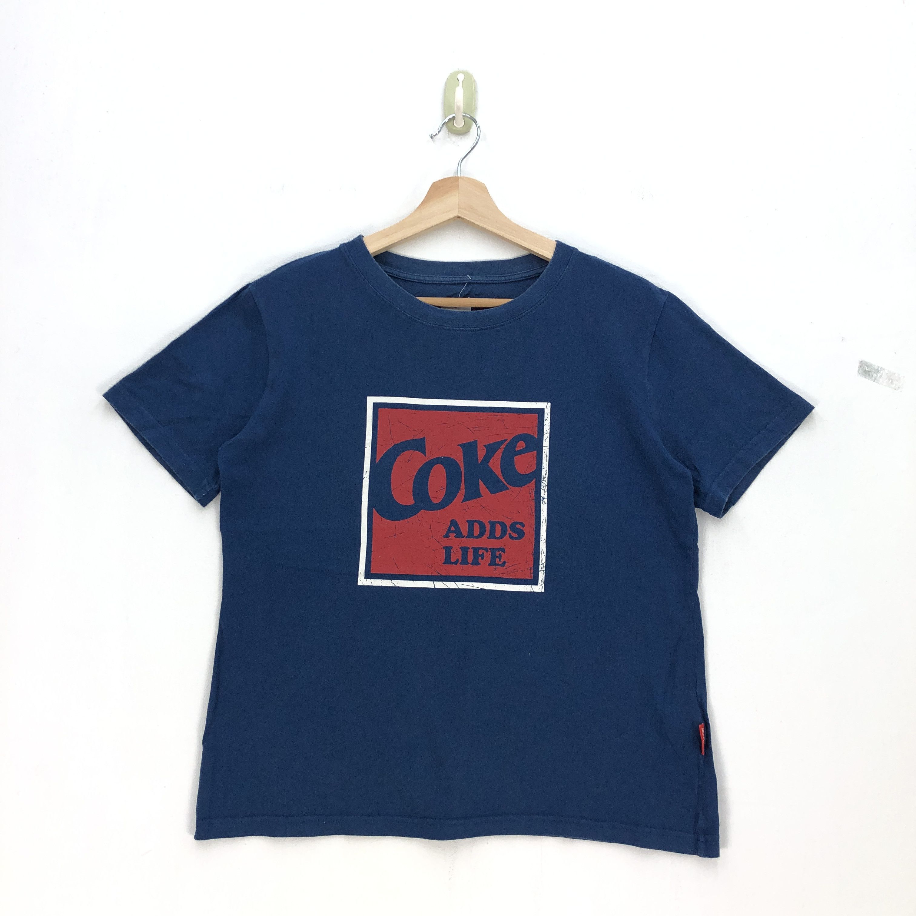 Coca Cola Vintage Y2K Coca Cola T Shirt Adds Life Coke Crewneck Tees Size US M / EU 48-50 / 2 - 1 Thumbnail