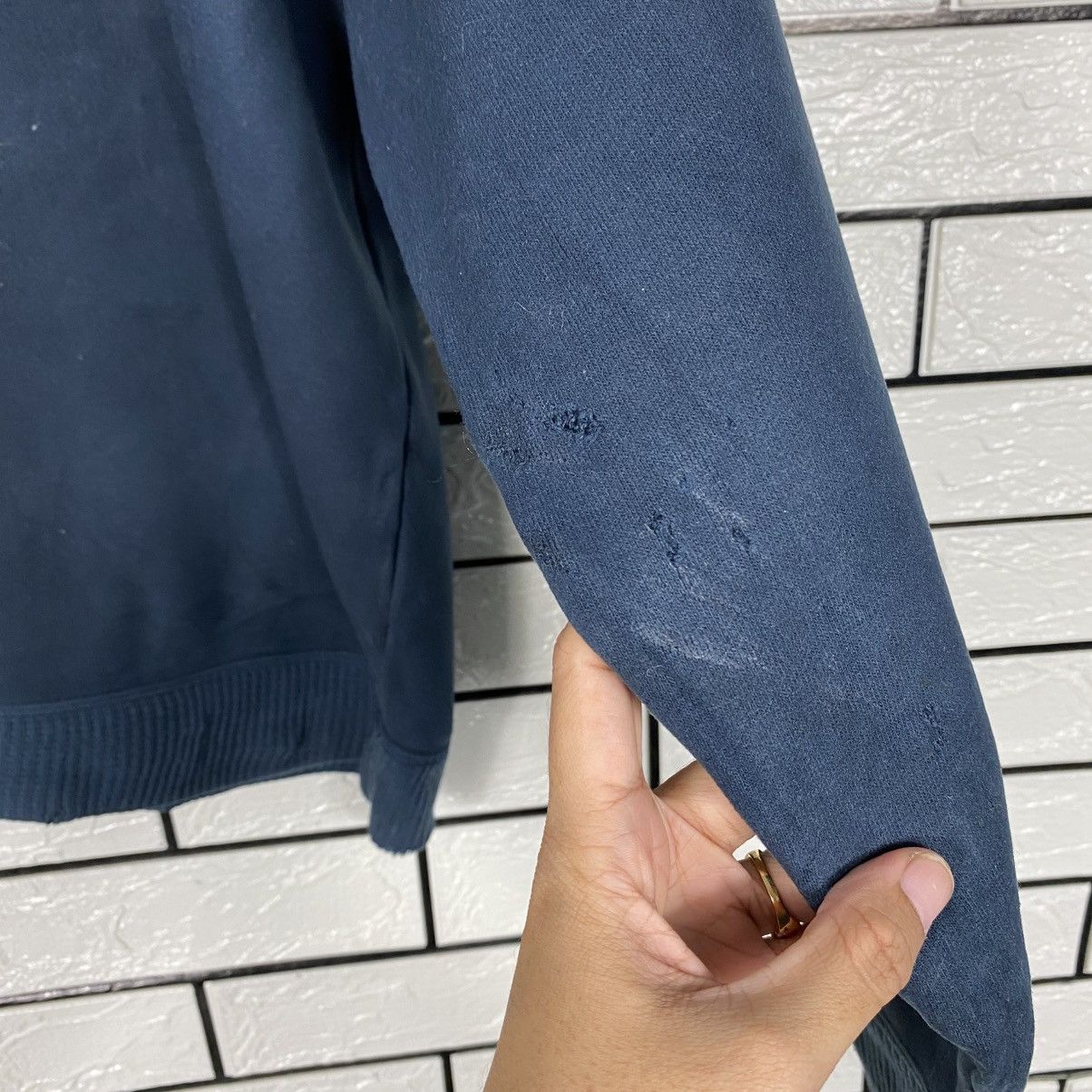 Japanese Brand 📌Vintage Sweatshirt Hiroko Koshino Homme Big Logo Size US L / EU 52-54 / 3 - 14 Thumbnail