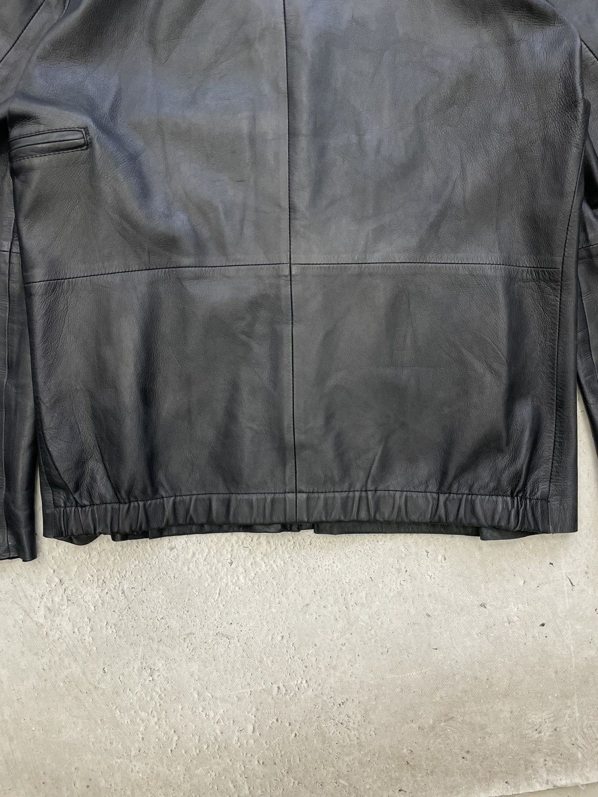 G-Star Rare G star Raw leather slim punk blazer jacket Size US XL / EU 56 / 4 - 15 Thumbnail