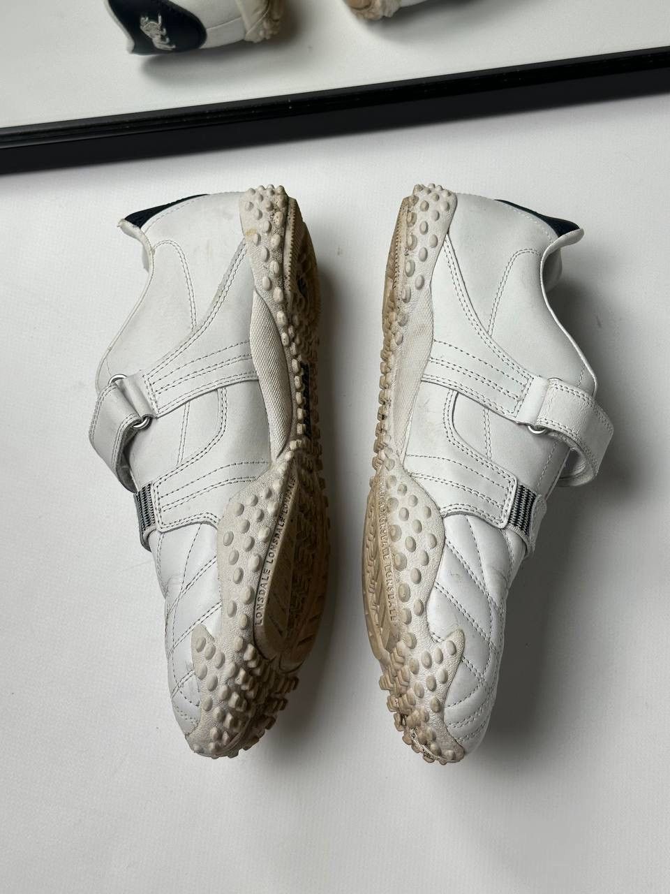 Lonsdale 🔥Vintage Lonsdale Mostro Puma Vibe White Leather Shoes Size US 7 / EU 40 - 4 Thumbnail