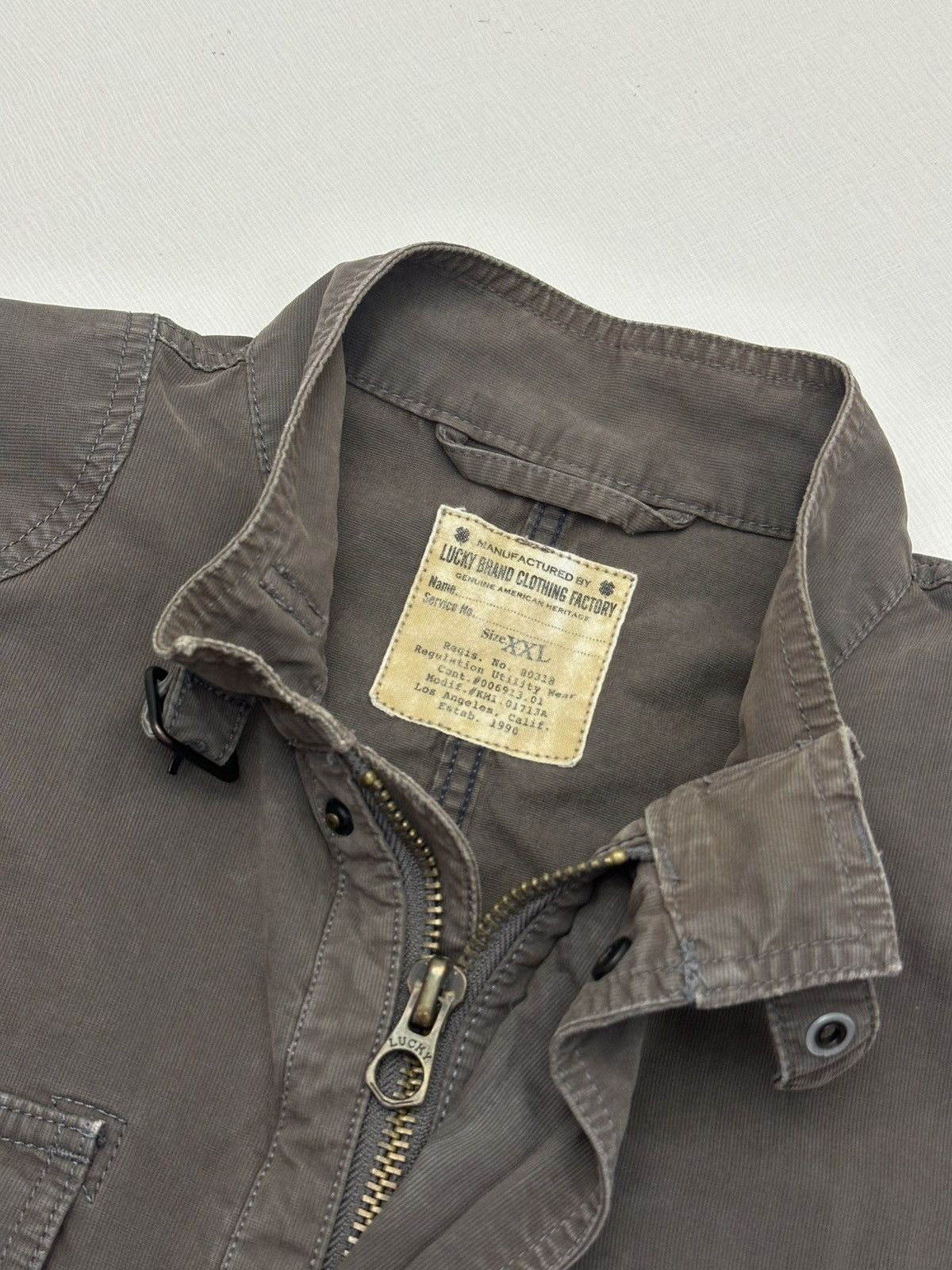 Lucky Brand Vintage Lucky Brand Biker Utility Jacket Size XXL Size US XXL / EU 58 / 5 - 8 Thumbnail