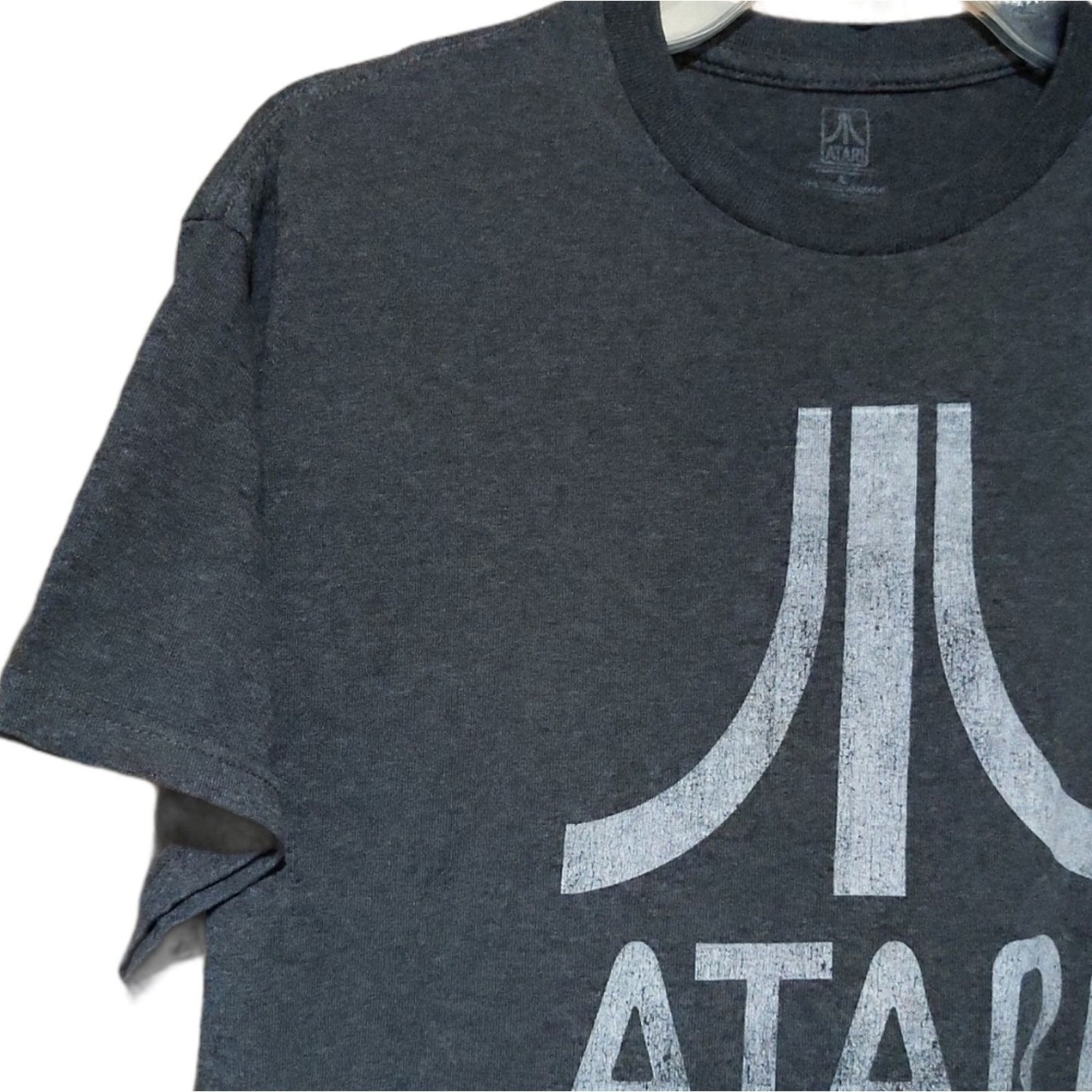 Other ATARI Gray Distressed Graphic Tee Men's Large Size US L / EU 52-54 / 3 - 3 Thumbnail