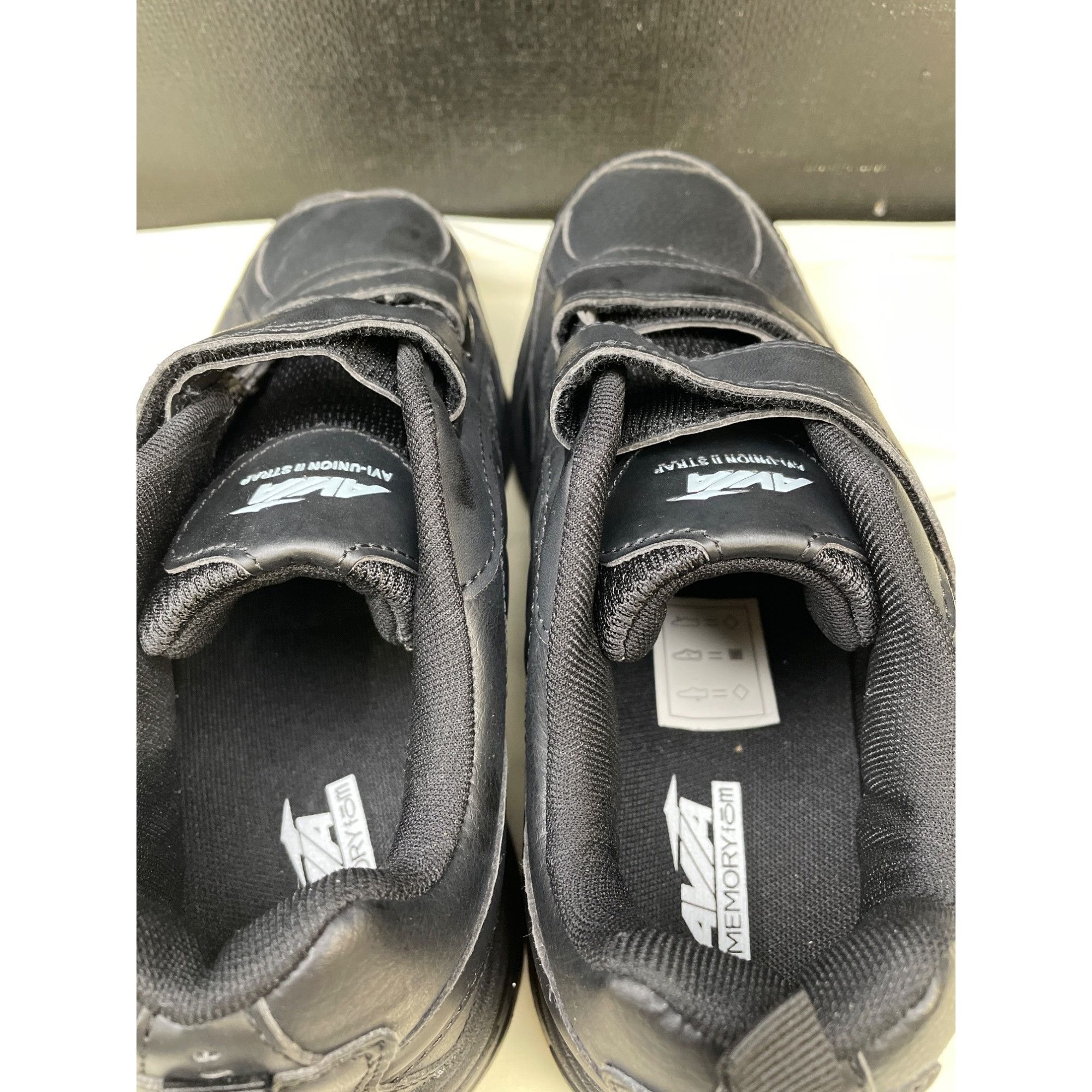Avia Avia Mens Black 2 Strap Non Slip Walking Shoes Sneaker SIze Size US 8.5 / EU 41-42 - 6 Thumbnail