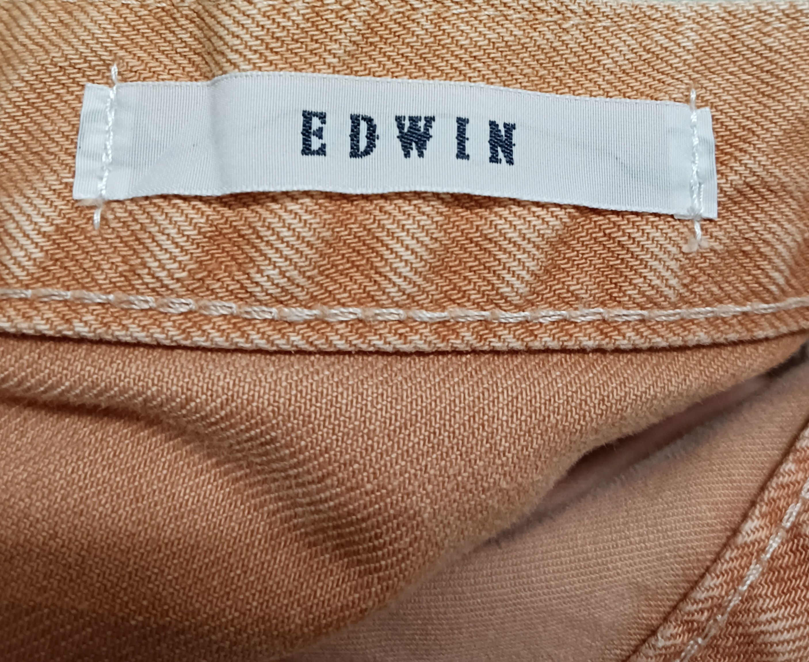 Edwin Edwin Japan Orange Jeans Denim Size US 36 / EU 52 - 11 Thumbnail