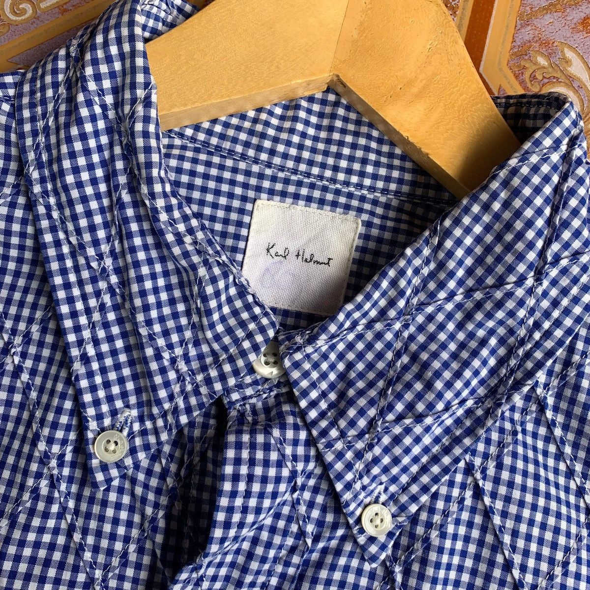 Karl Helmut Karl Helmut Check Oversized Flannel Size US M / EU 48-50 / 2 - 2 Thumbnail