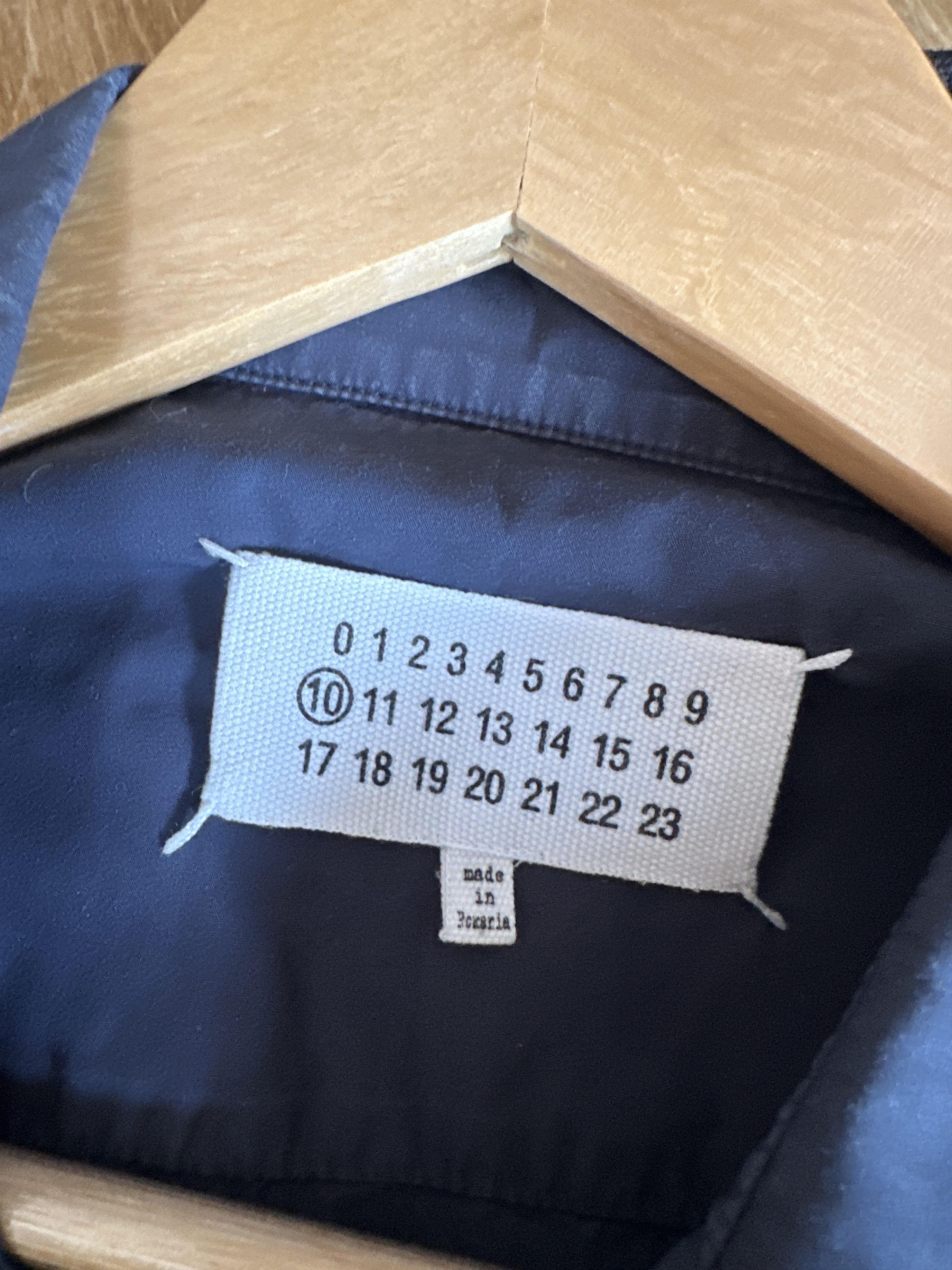 Maison Margiela Maison Margiela Contrast Stitch Pocket Button Up Shirt Size US L / EU 52-54 / 3 - 4 Thumbnail